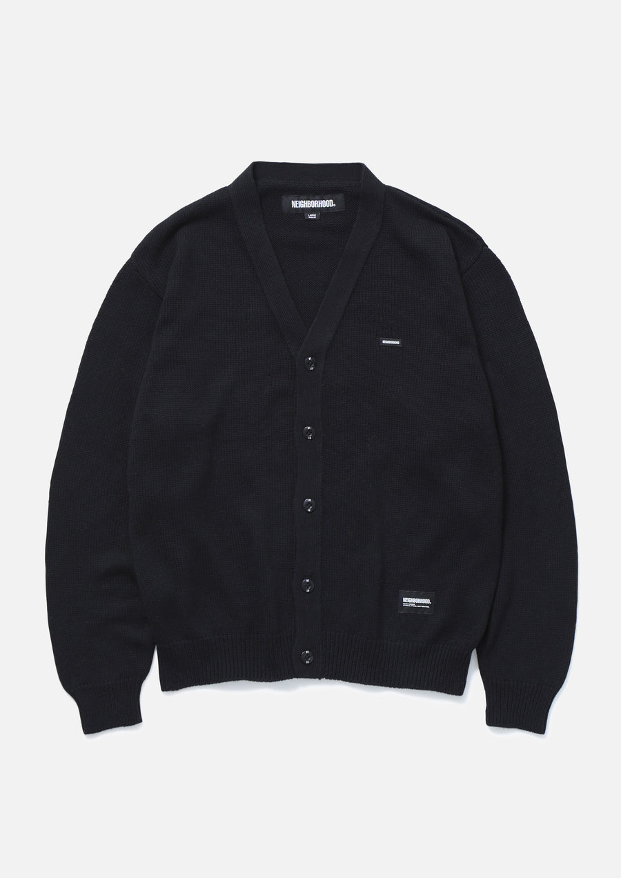 キムタク着 NEIGHBORHOOD PLAIN CARDIGAN 黒S キムタク着 NEIGHBORHOOD PLAIN CARDIGAN 黒S