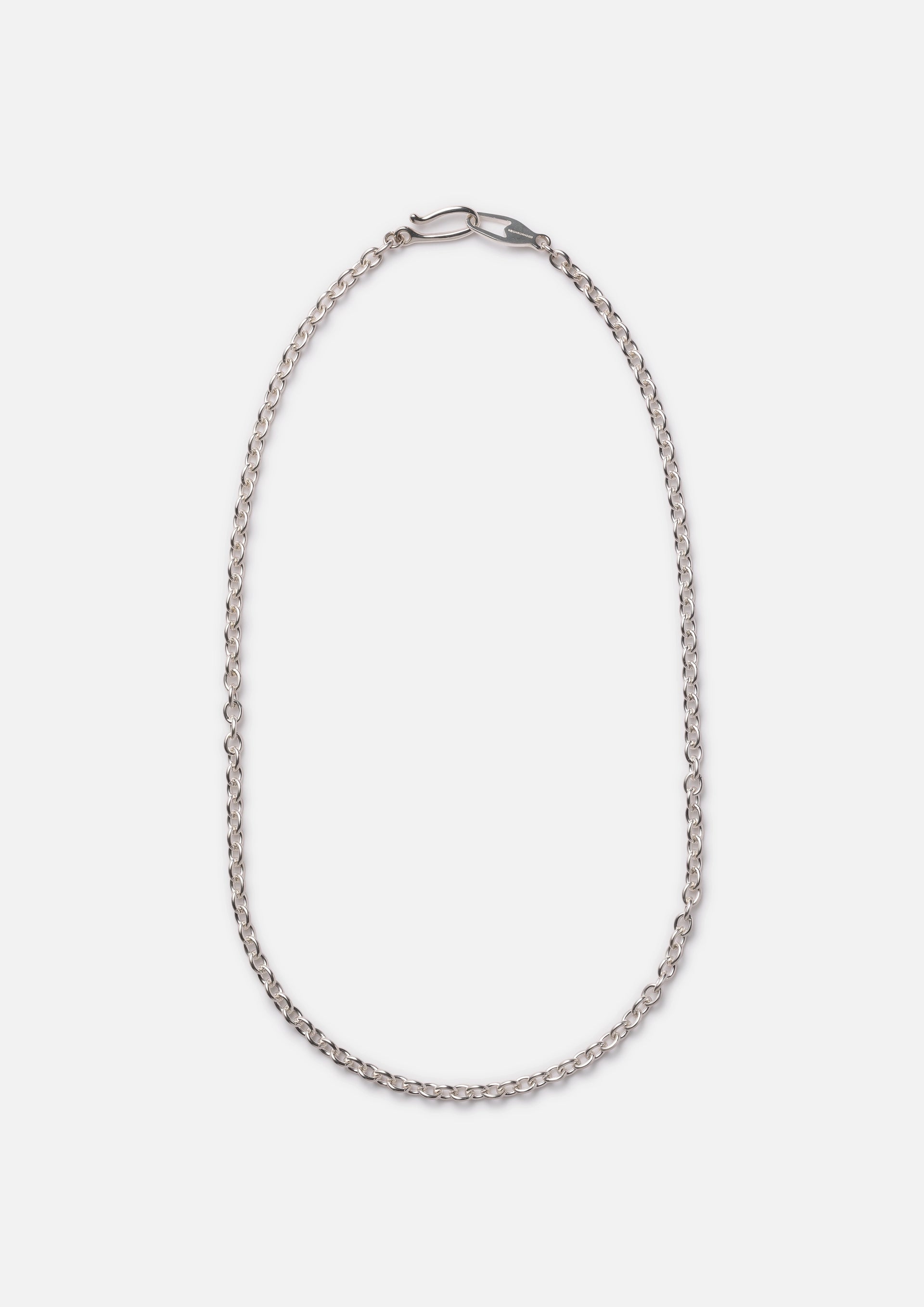 SILVER BOLD CHAIN NECKLACE