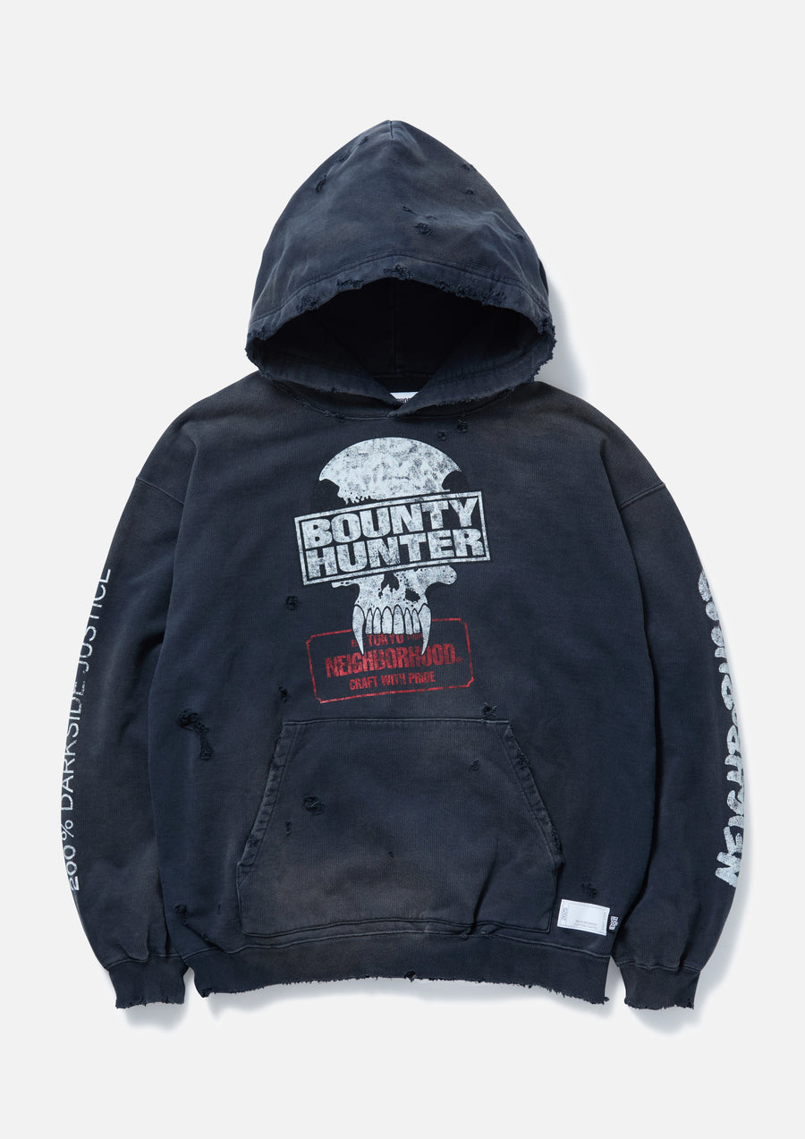 トップス NEIGHBORHOOD BOUNTY HUNTER RUSSELL BK M NH X BOUNTY HUNTER . SAVAGE SWEAT HOODIE LS