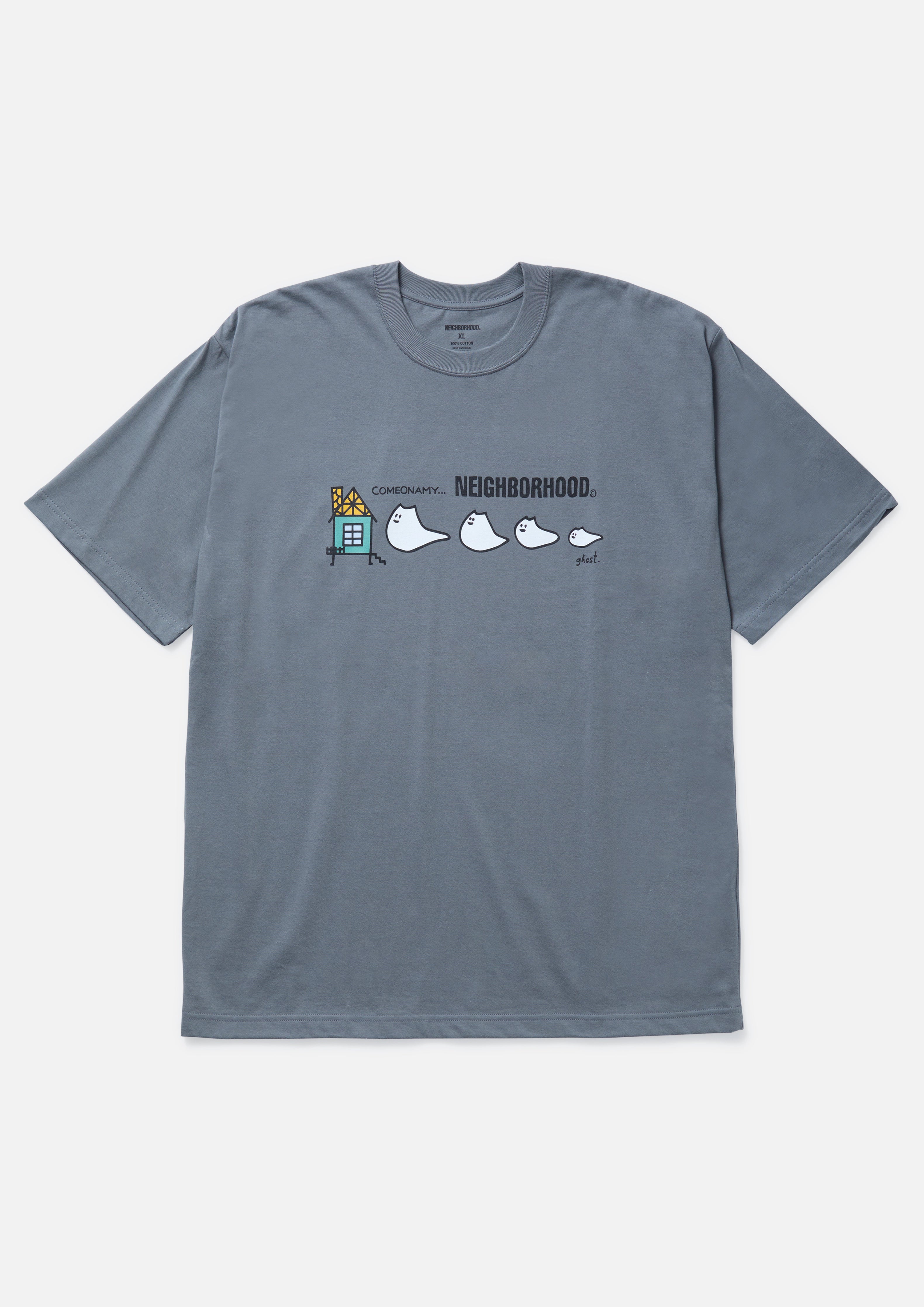 【関税込み】Neighborhood ホワイト NH SS-14 Tシャツ NH . TEE SS-14