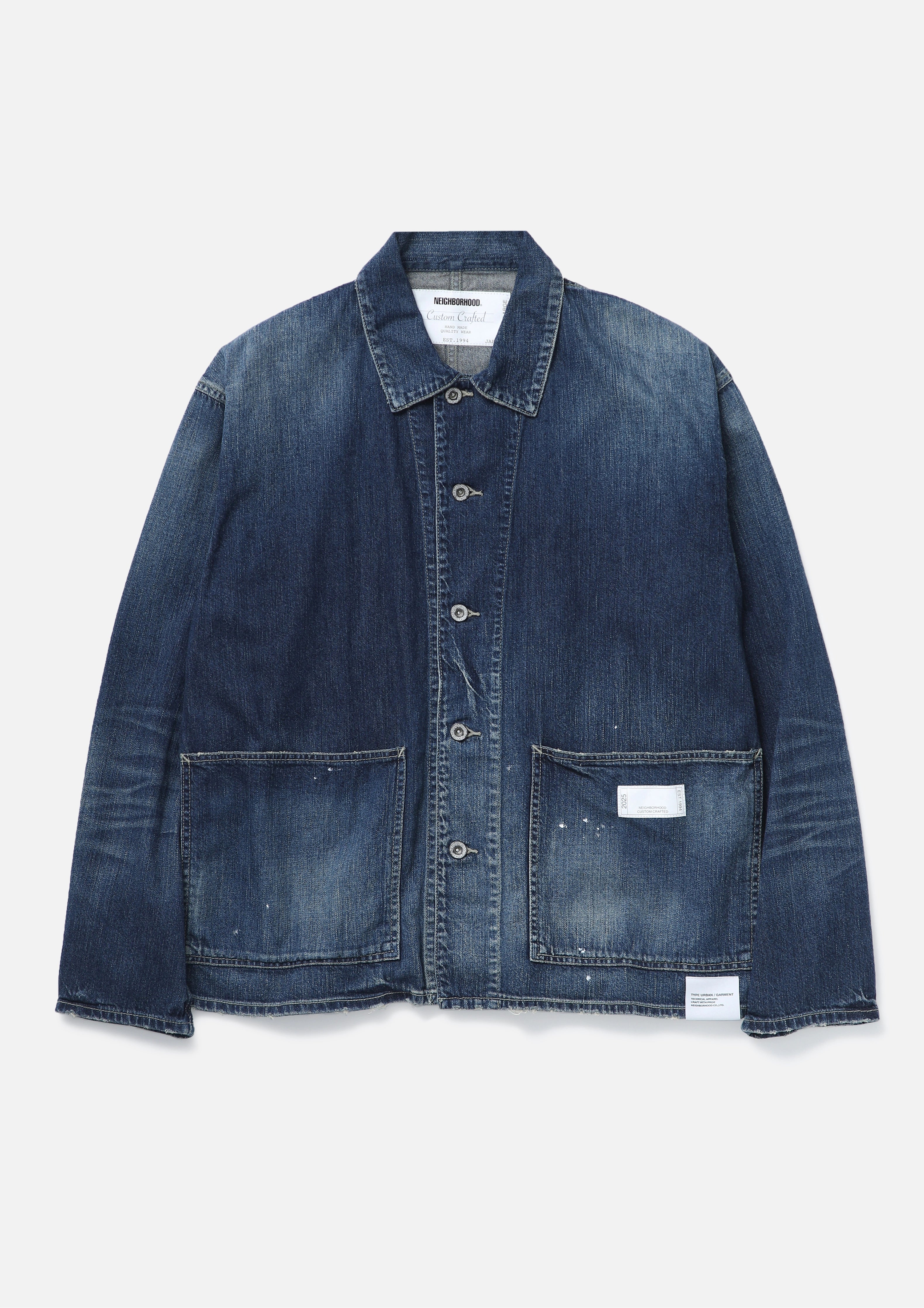 NEIGHBORHOOD デニムカバーオール Lサイズ NEIGHBORHOOD NEIGHBORHOOD デニムカバーオール Lサイズ NEIGHBORHOOD
