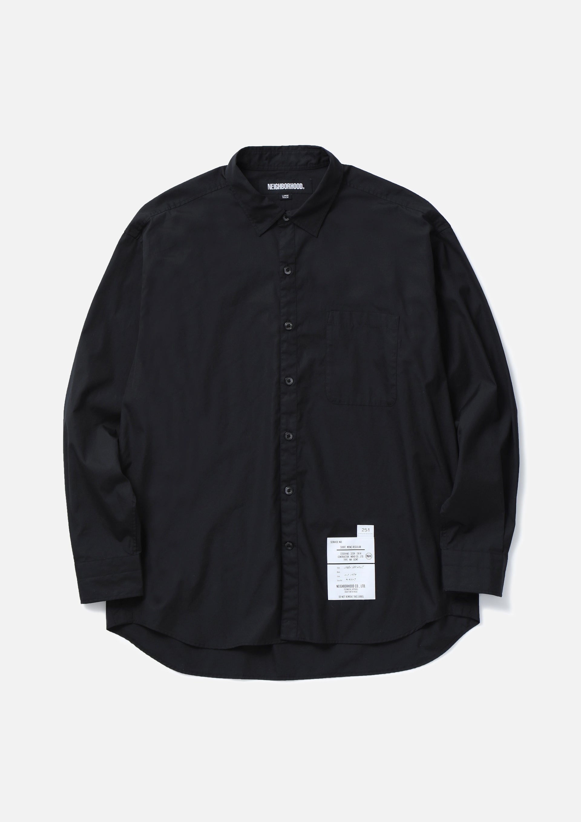 TRAD SHIRT LS