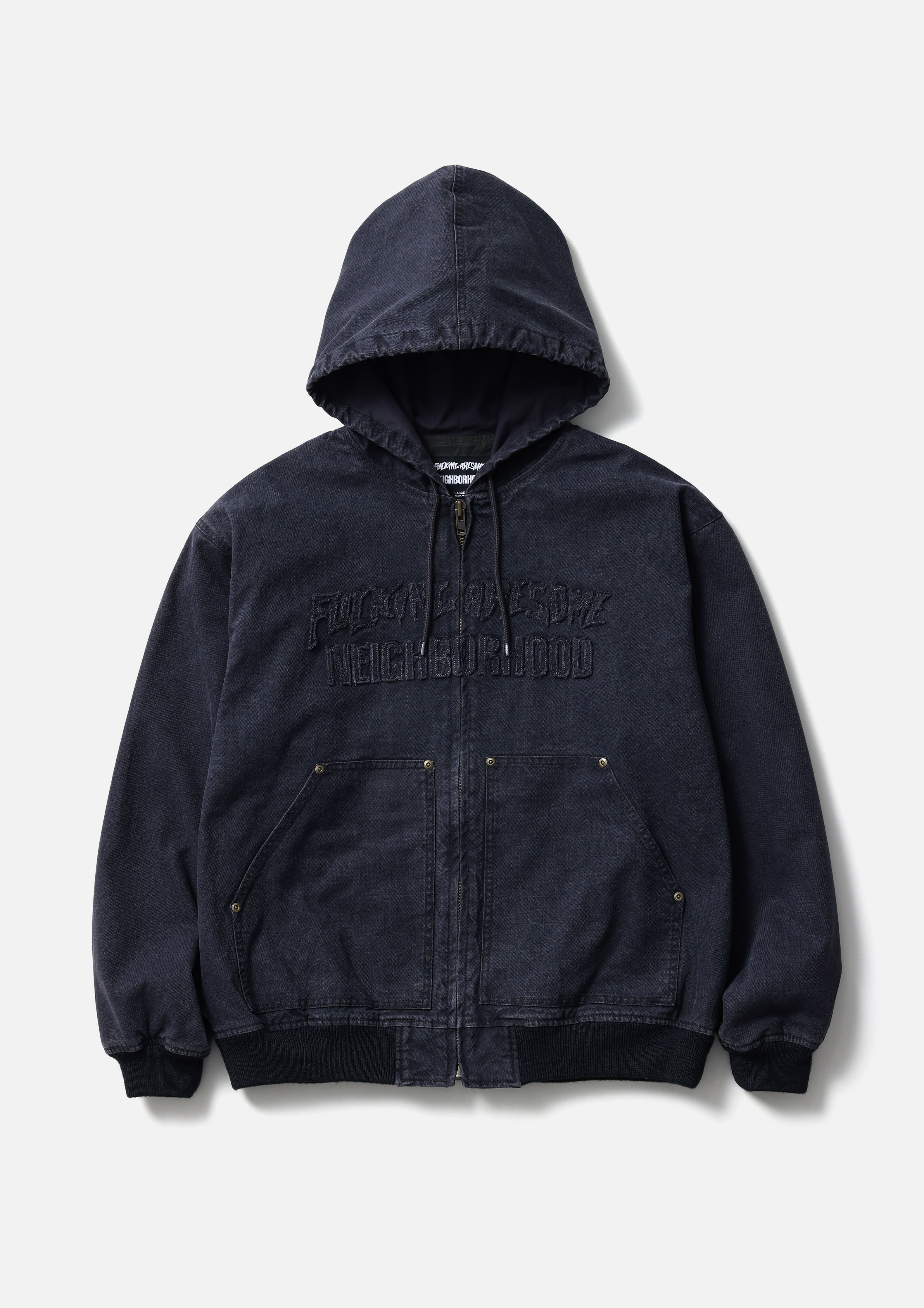 【Neighborhood】NH / FUCKING AWESOME HOODED JACKET すぐ届く NH / FUCKING AWESOME . HOODED JACKET