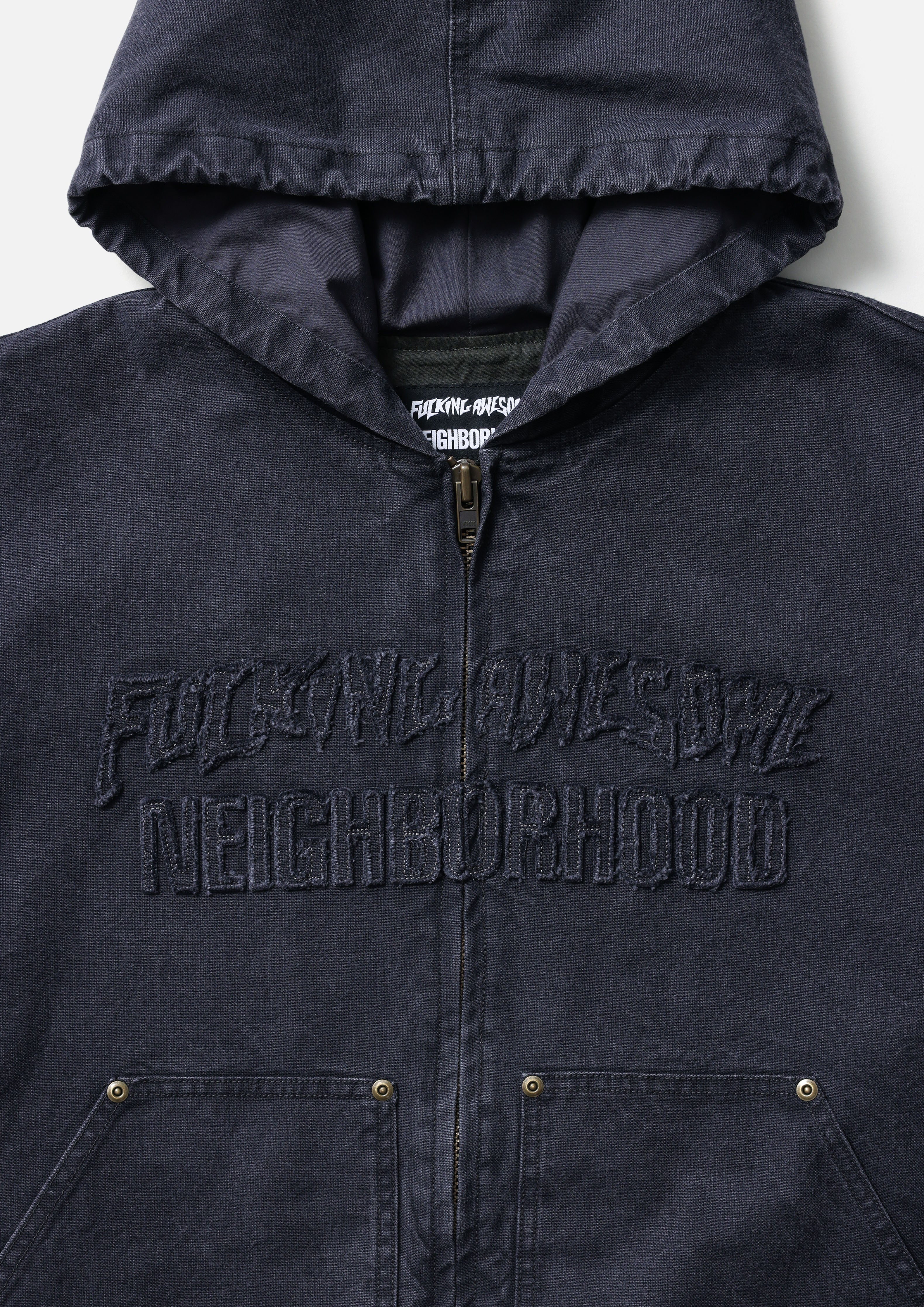 【Neighborhood】NH / FUCKING AWESOME HOODED JACKET すぐ届く NH / FUCKING AWESOME . HOODED JACKET
