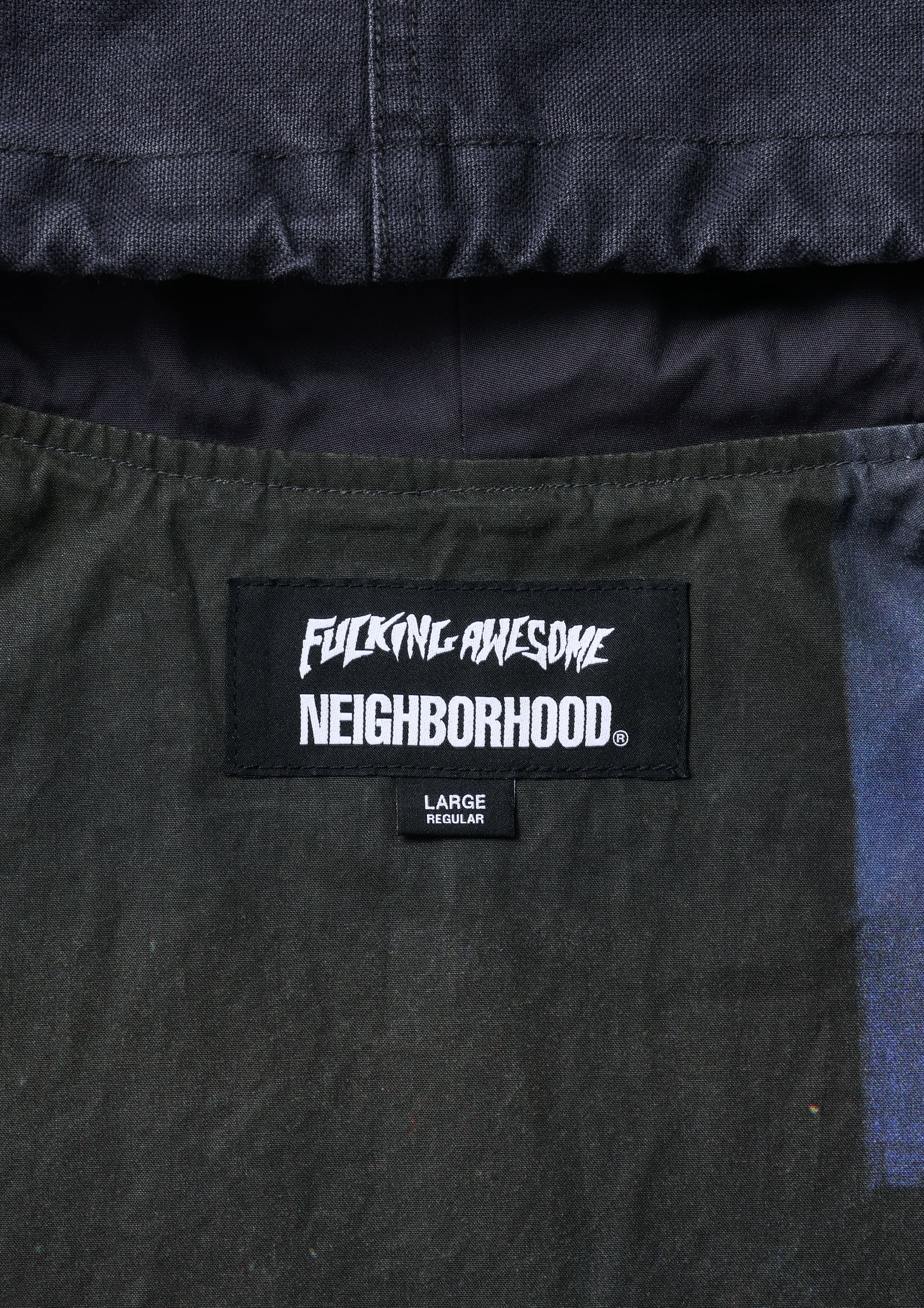 NH / FUCKING AWESOME . HOODED JACKET