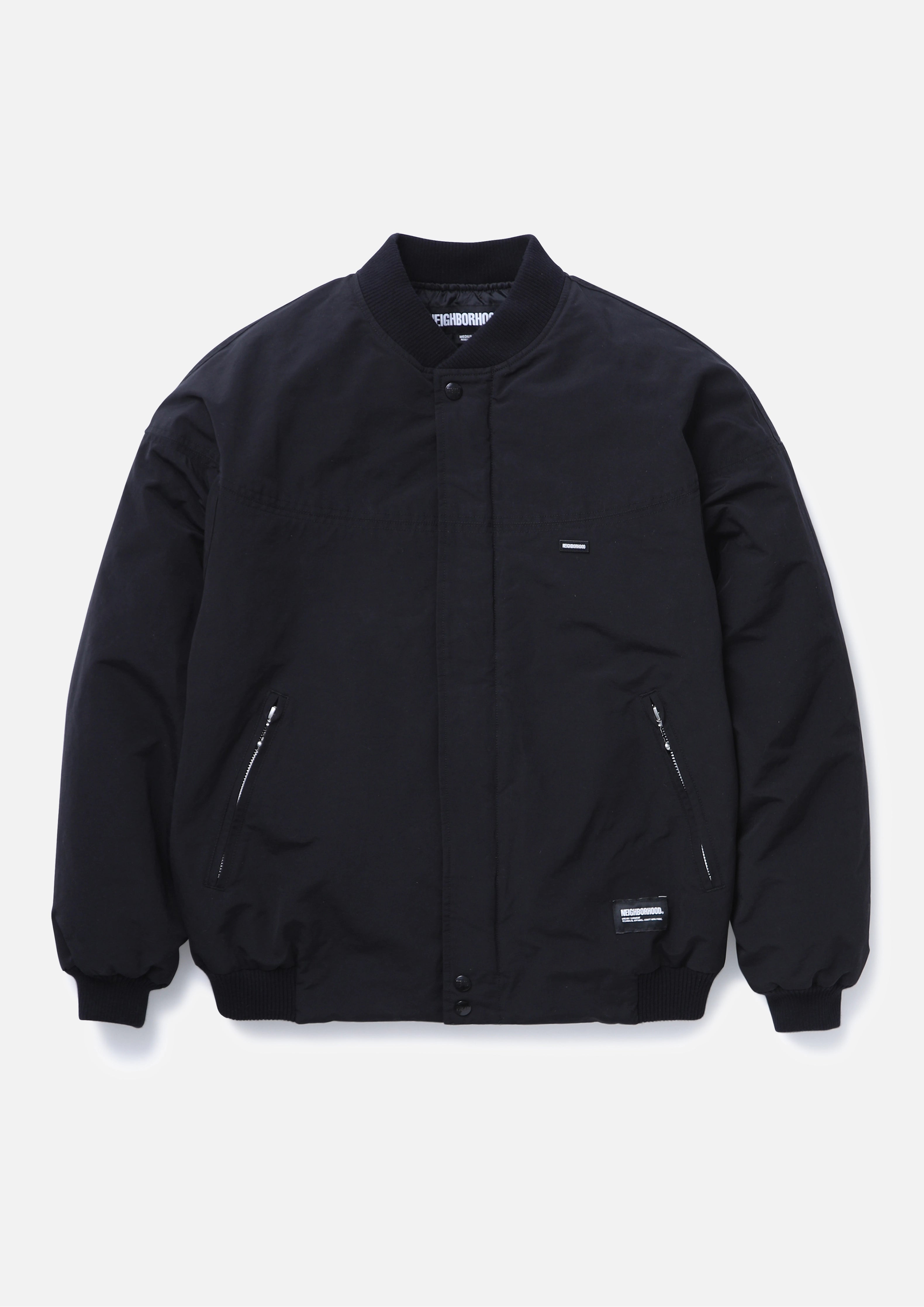 NEIGHBORHOOD DERBY-TYPE JACKET ブラックジャケット 251TSNH-JKM08_03.webp?v=1738912180