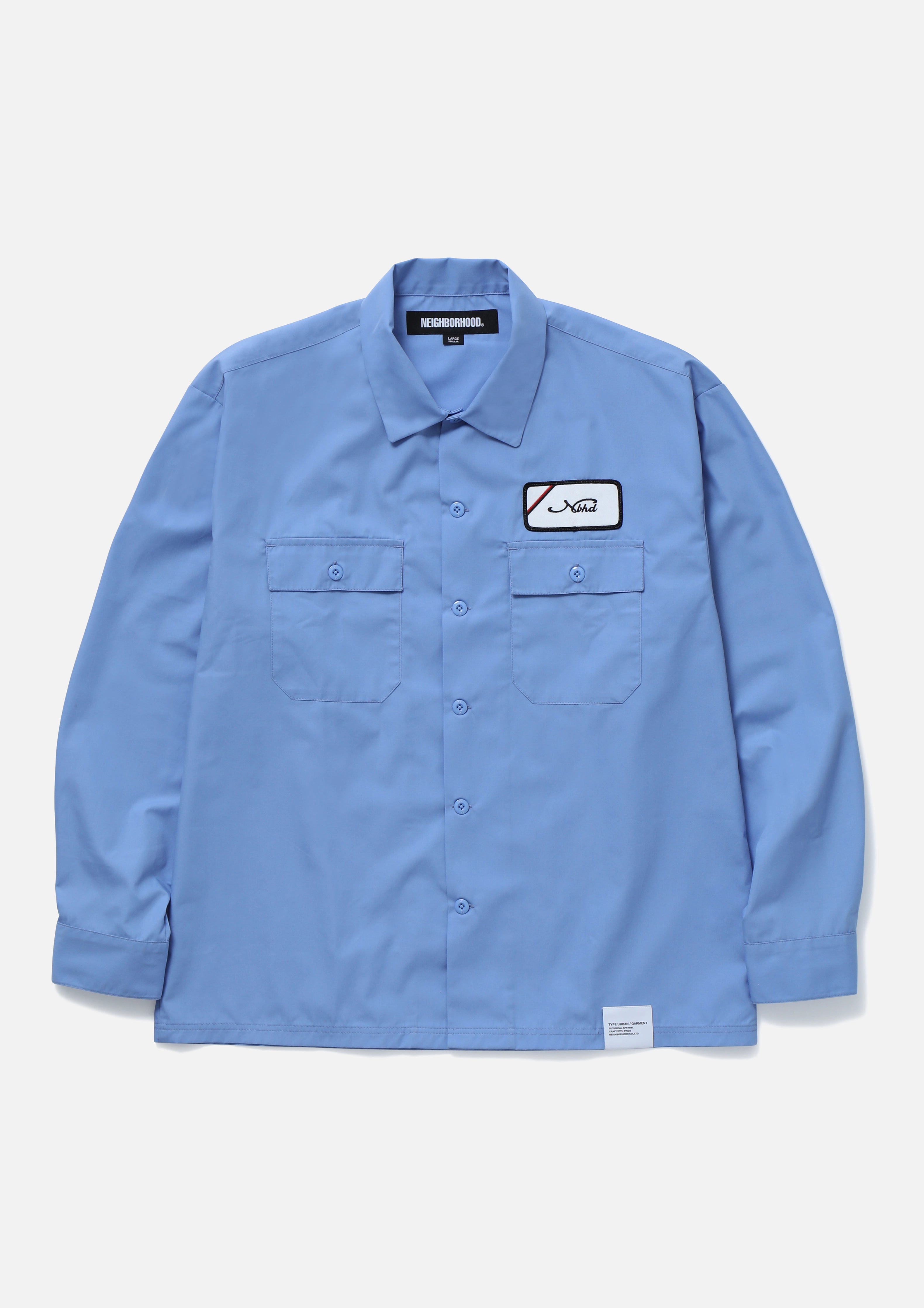 neighborhood ワークシャツ CLASSIC WORK SHIRT LS-1