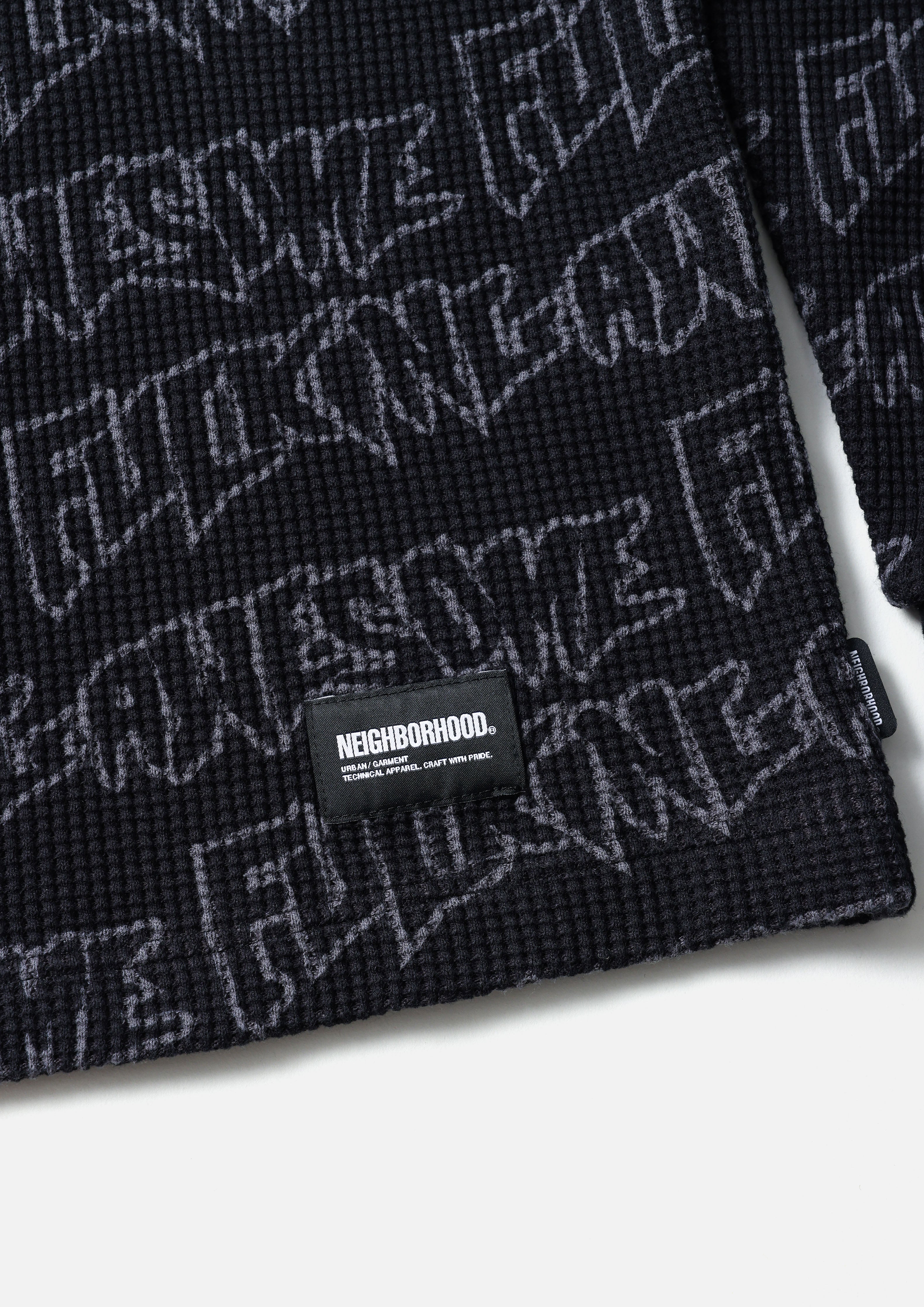 【NEIGHBORHOOD】WAFFLE FABRIC CREWNECK LS 013531_grey_1.jpg?v=1736869926