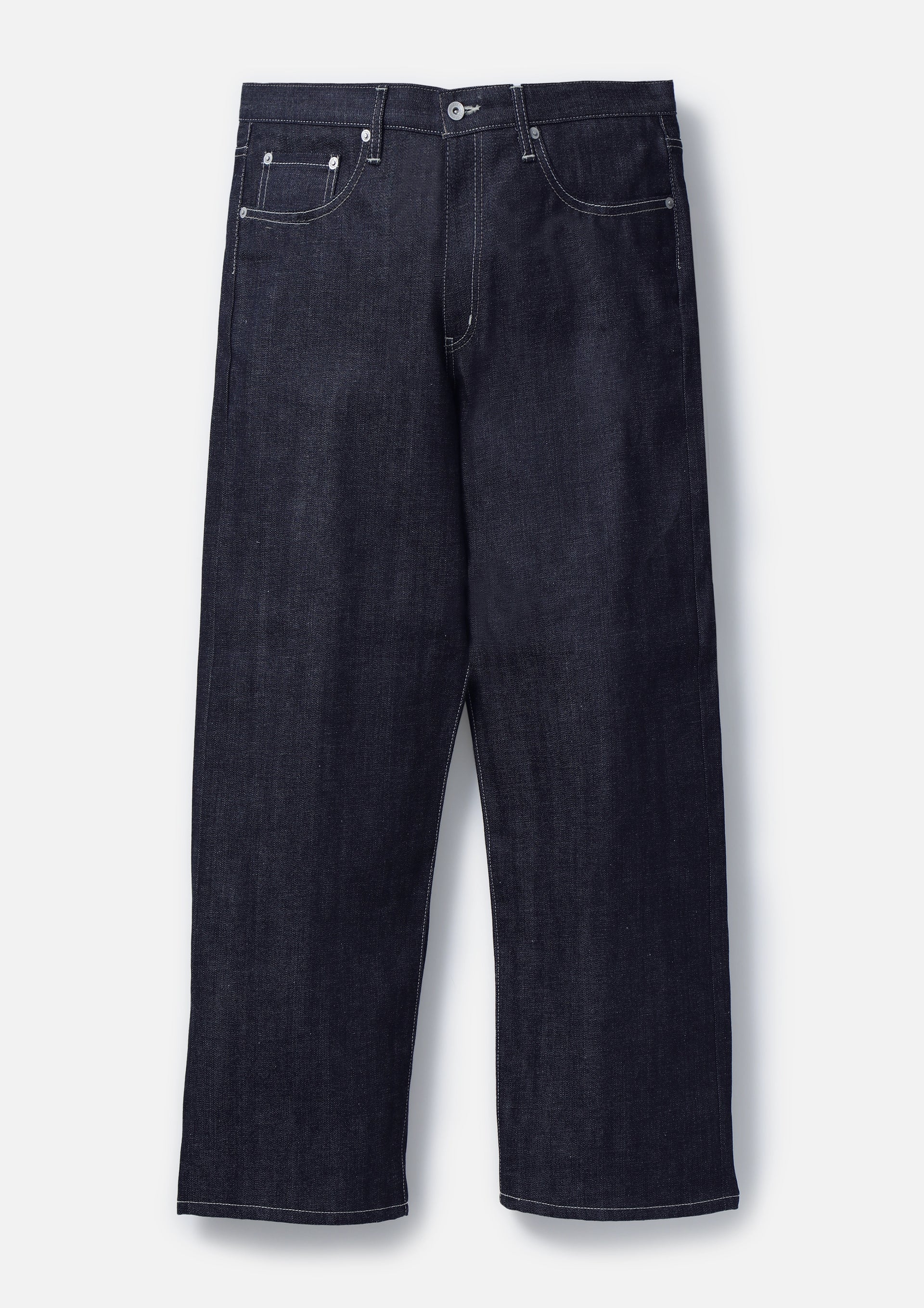 RIGID DENIM DP WIDE PANTS