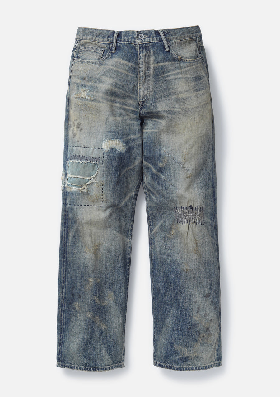 SAVAGE DENIM DP WIDE PANTS SAVAGE DENIM DP WIDE PANTS