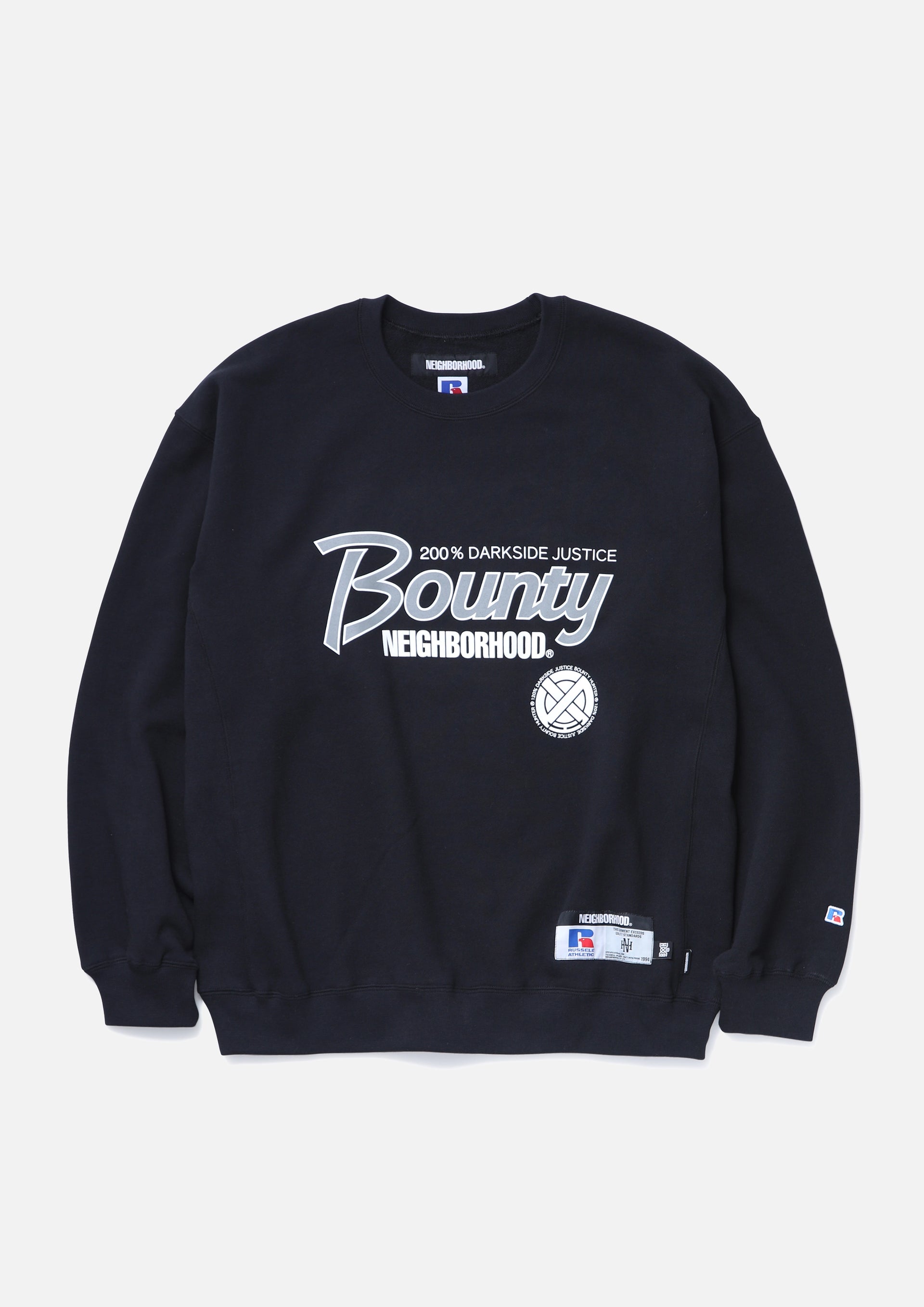 トップス NEIGHBORHOOD BOUNTY HUNTER RUSSELL L NH X BOUNTY HUNTER X RUSSELL ATHLETIC . SWEAT SHIRT LS