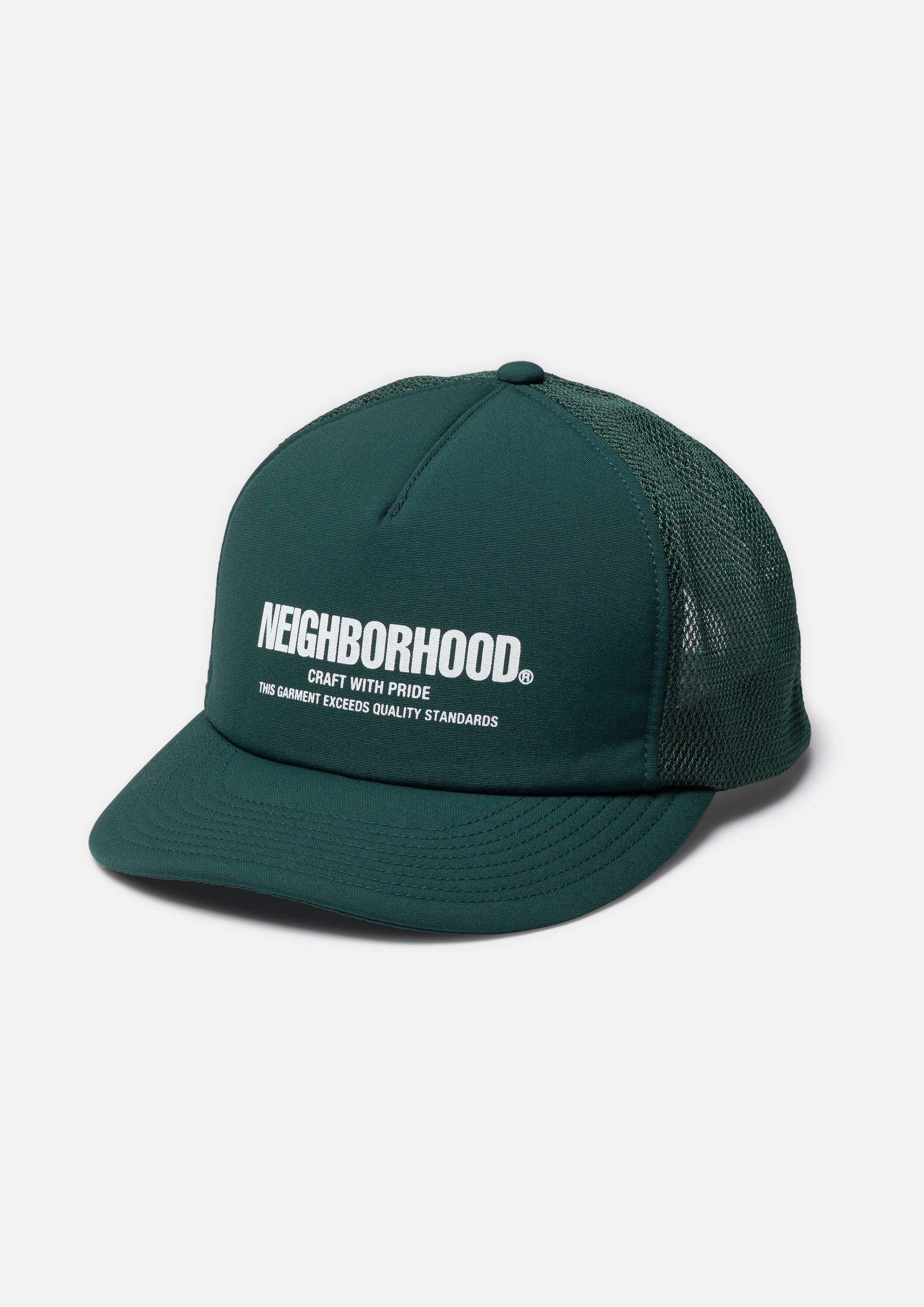 【NEIGHBORHOOD】MESH CAP-1 Neighborhood Men's 1 Mesh Cap in Black Neighborhood