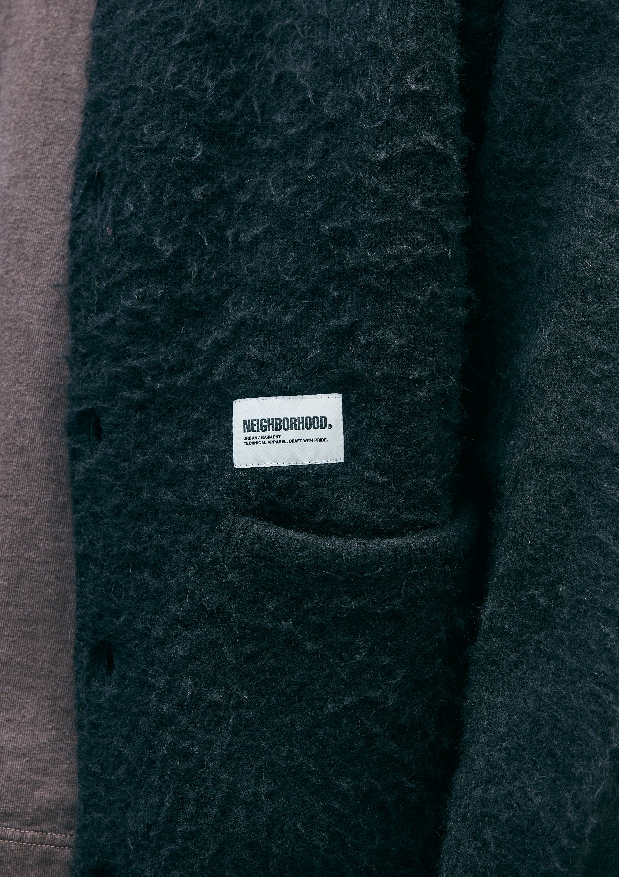 NEIGHBORHOOD カーディガン カーディガン QUILTING ZIP CARDIGAN