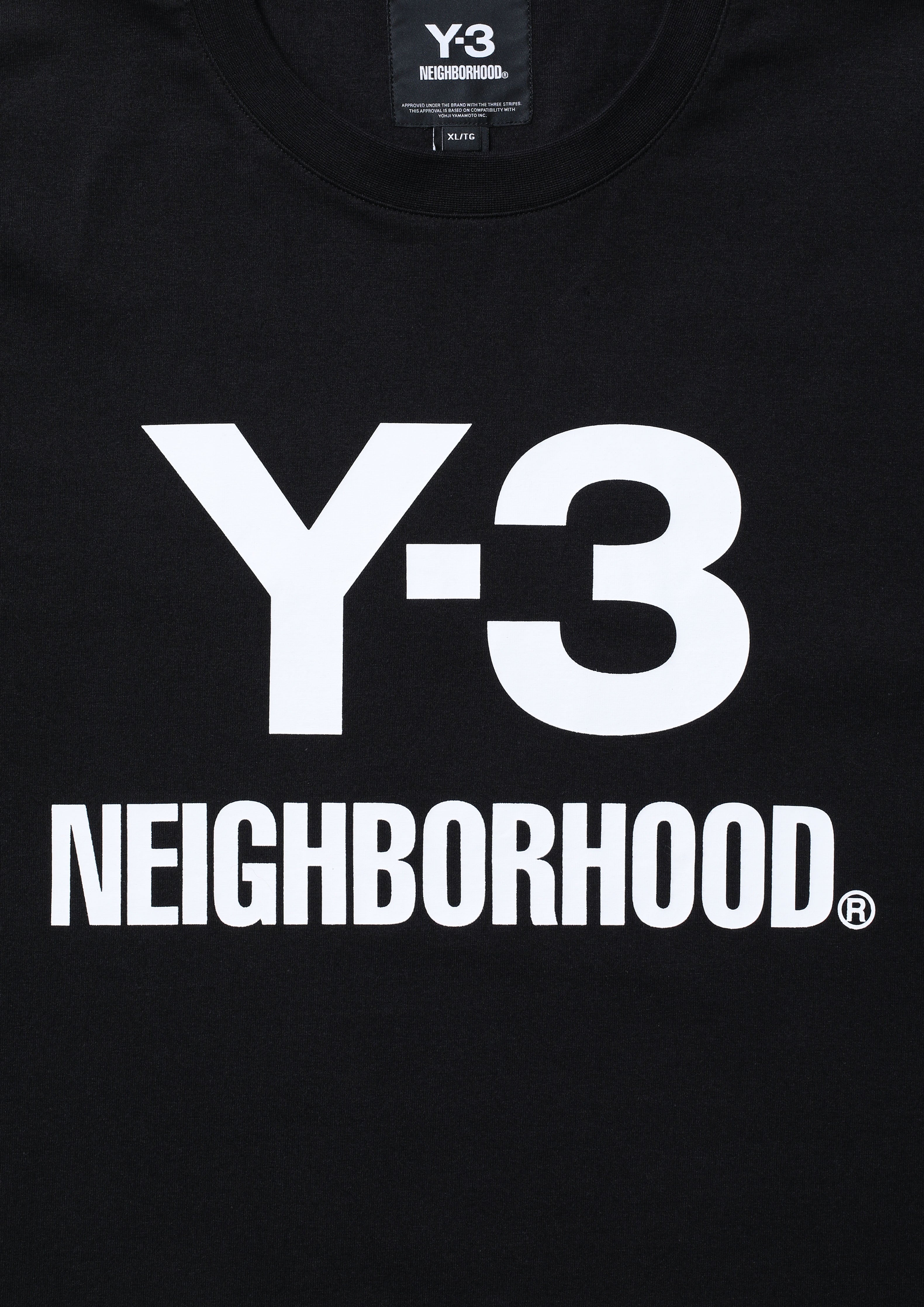 Y-3 NBHD LOGO TEE