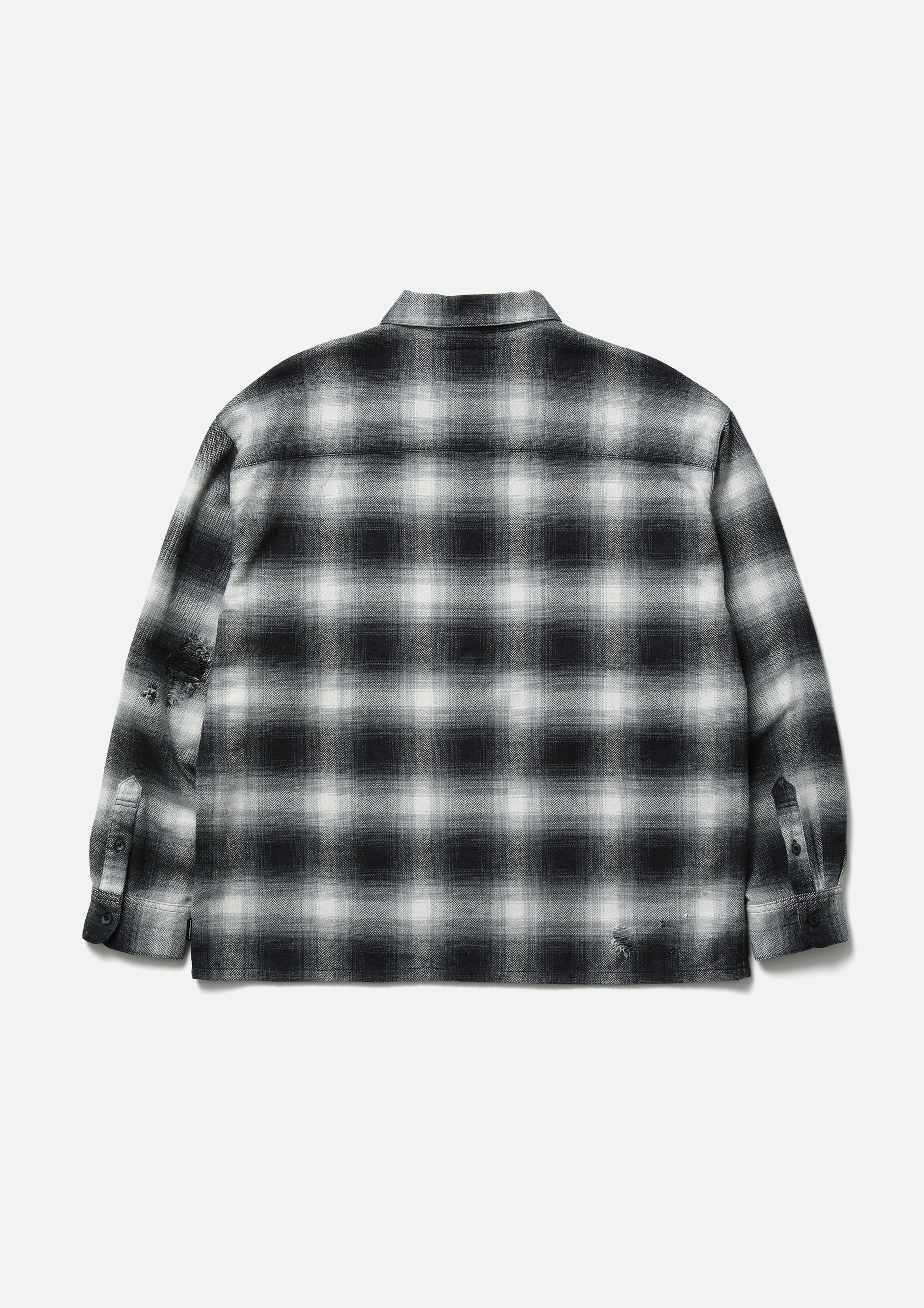 NH X INFINITE ARCHIVES . SAVAGE HOMBRE CHECK SHIRT LS