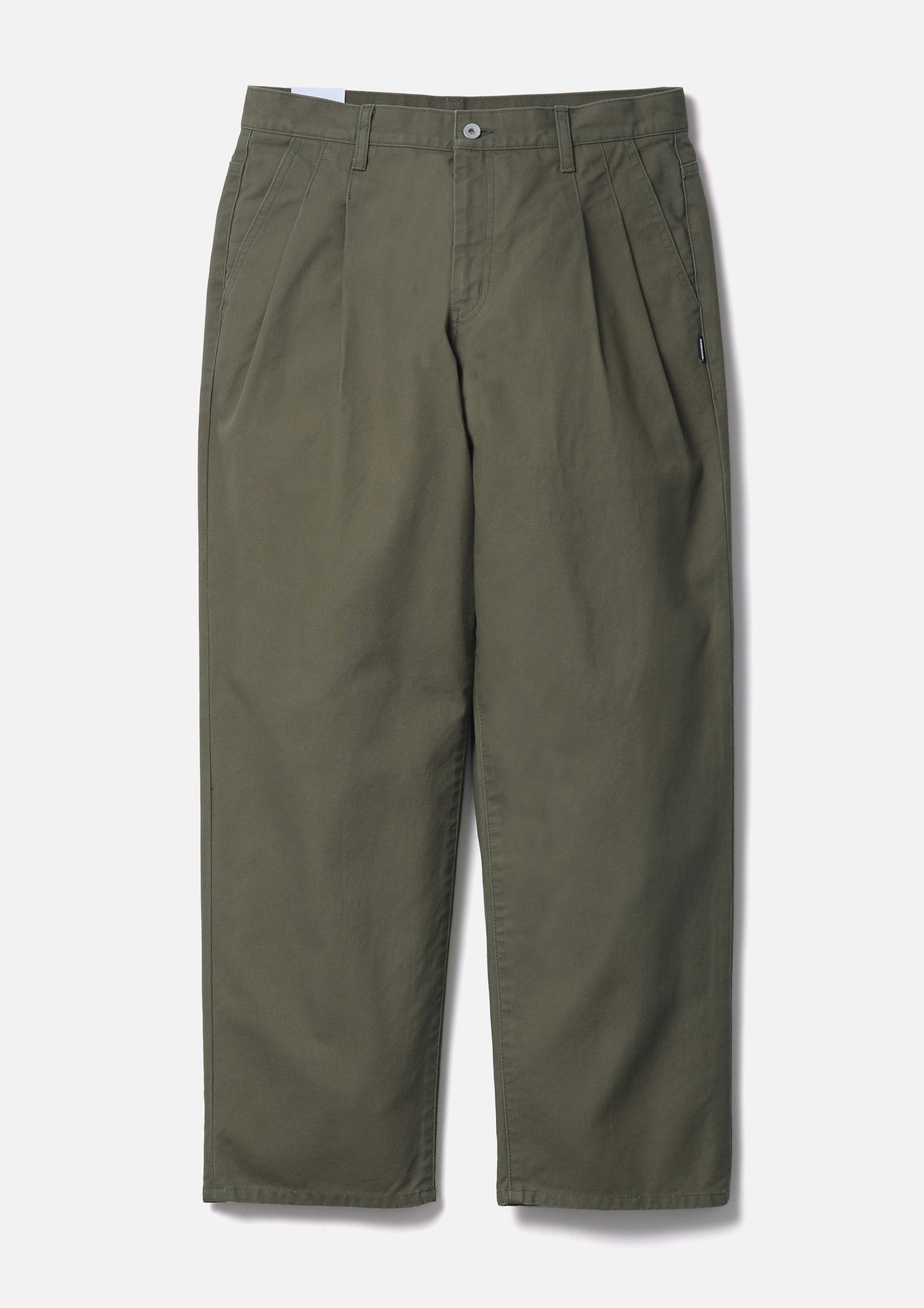 68◇NEIGHBORHOOD TUCK PANTS TS0710-8 BAGGY SILHOUETTE TWO TUCK PANTS