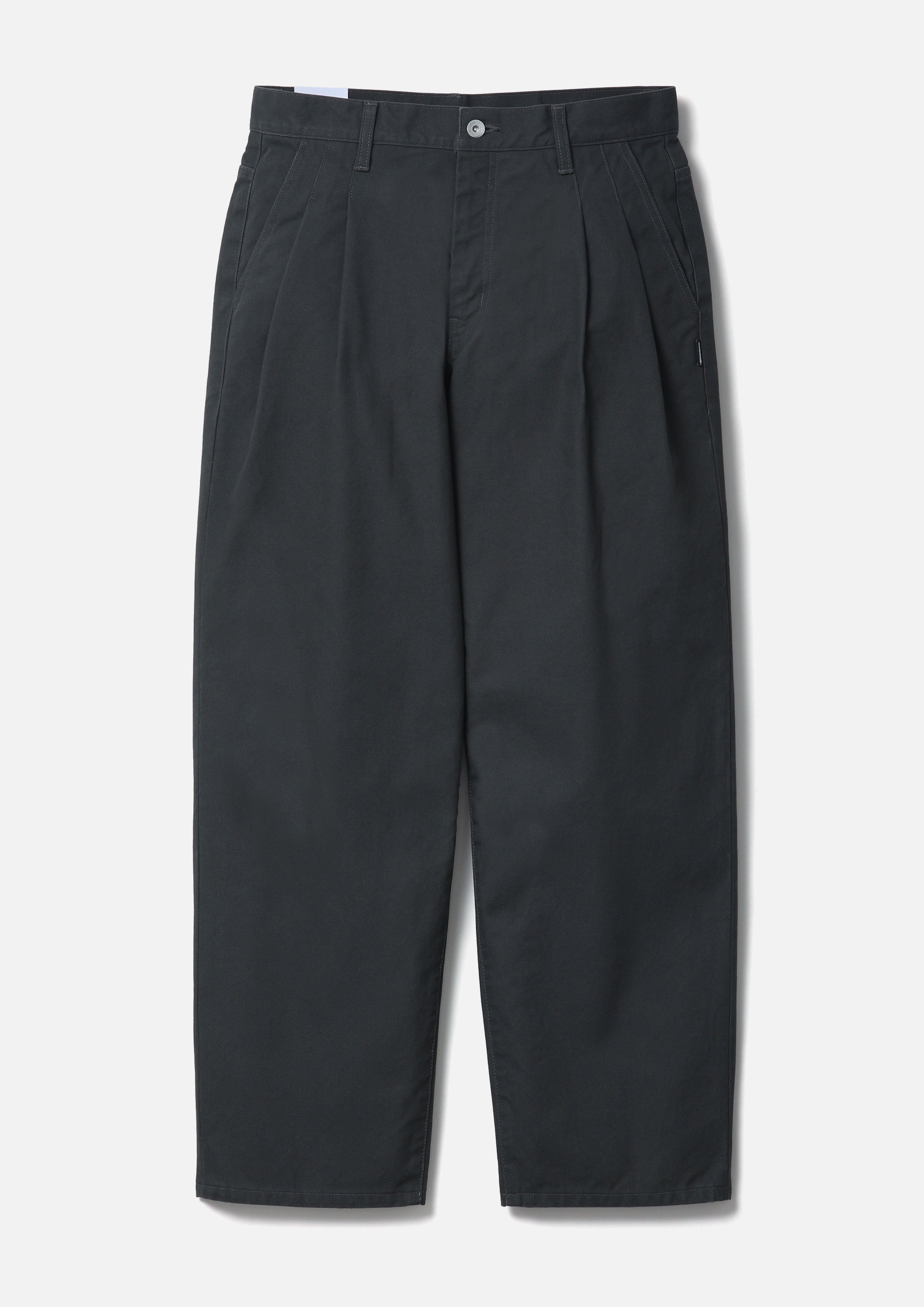 BAGGY SILHOUETTE TWO TUCK PANTS