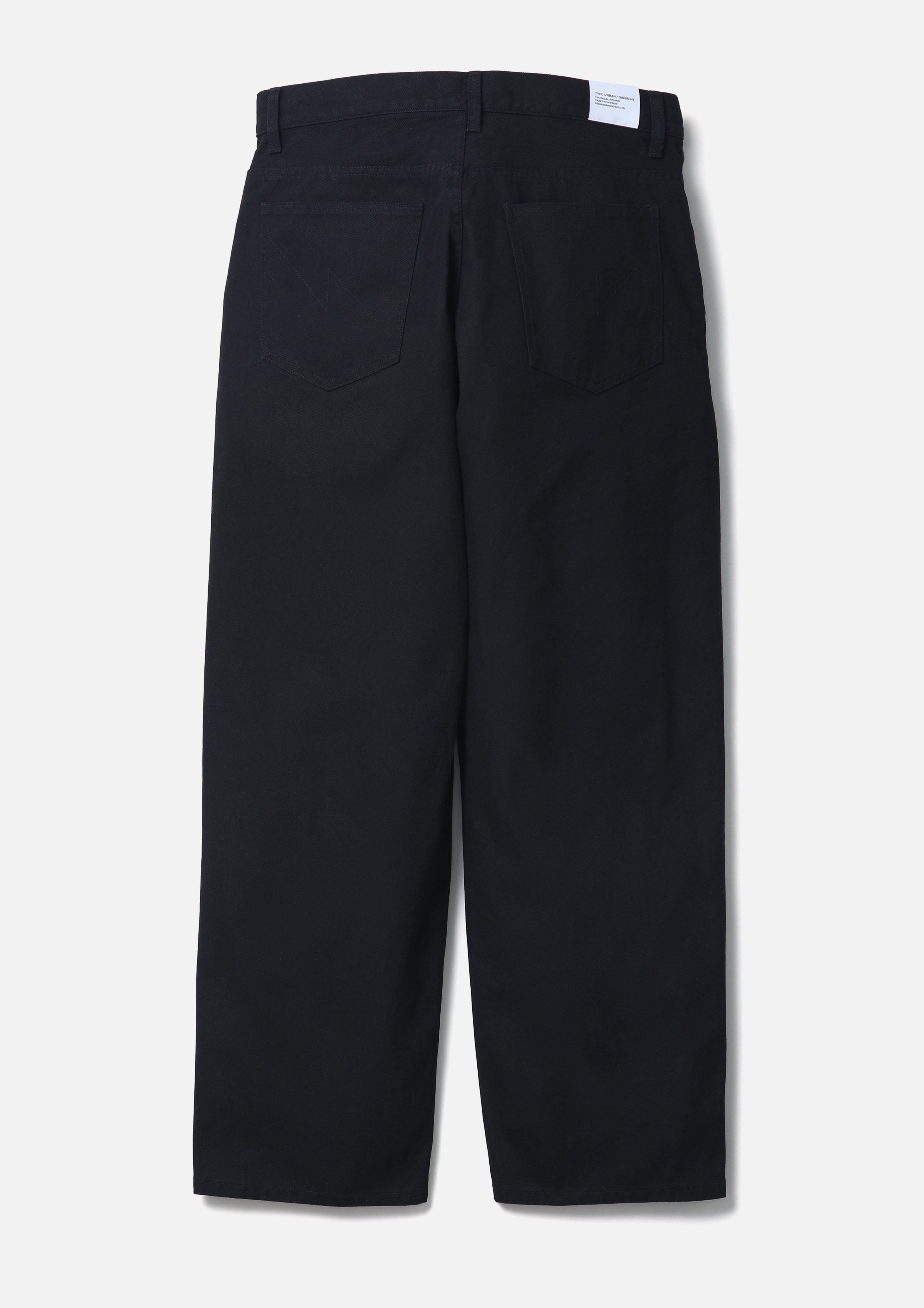 BAGGY SILHOUETTE TWO TUCK PANTS