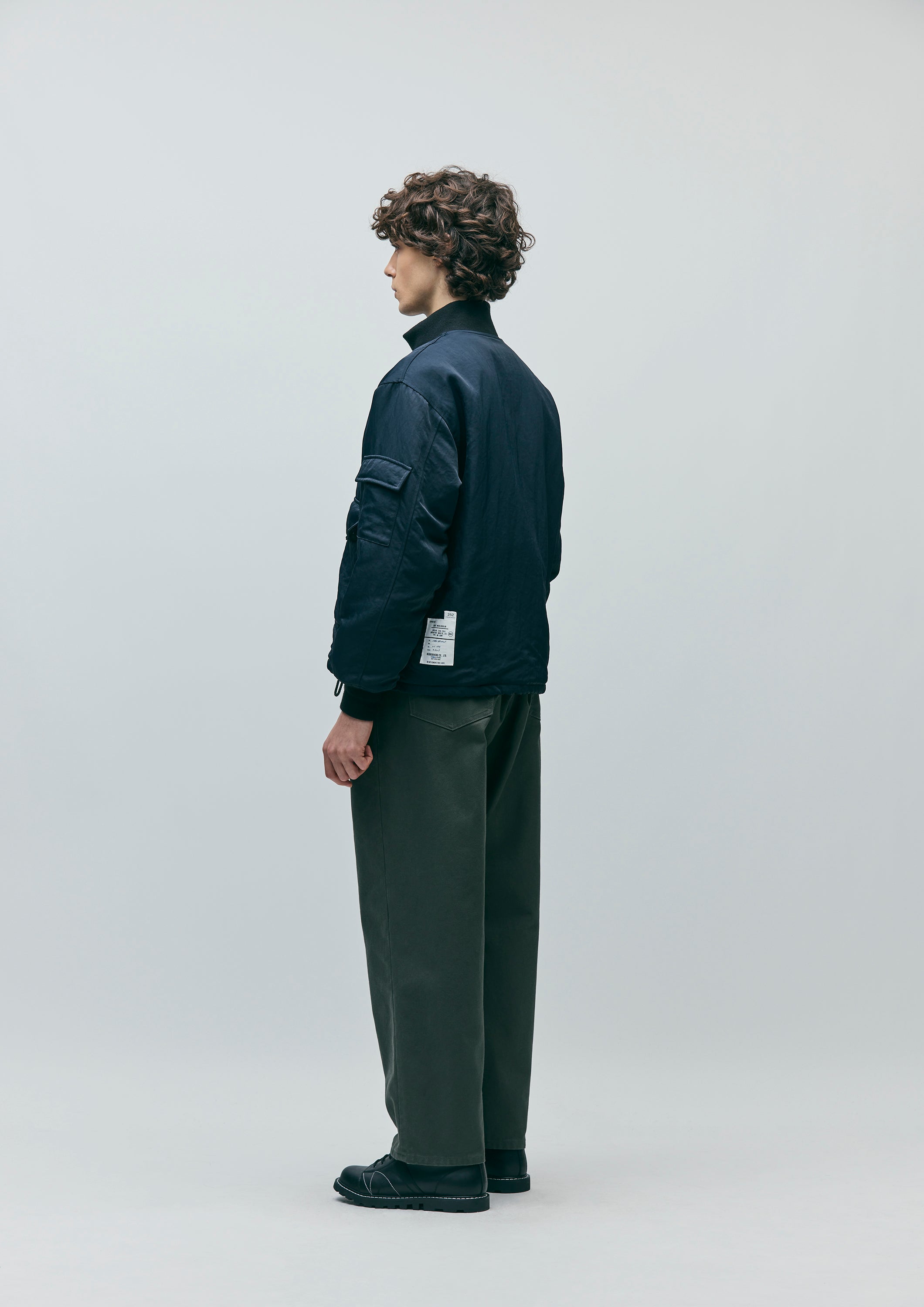 BAGGY SILHOUETTE TWO TUCK PANTS