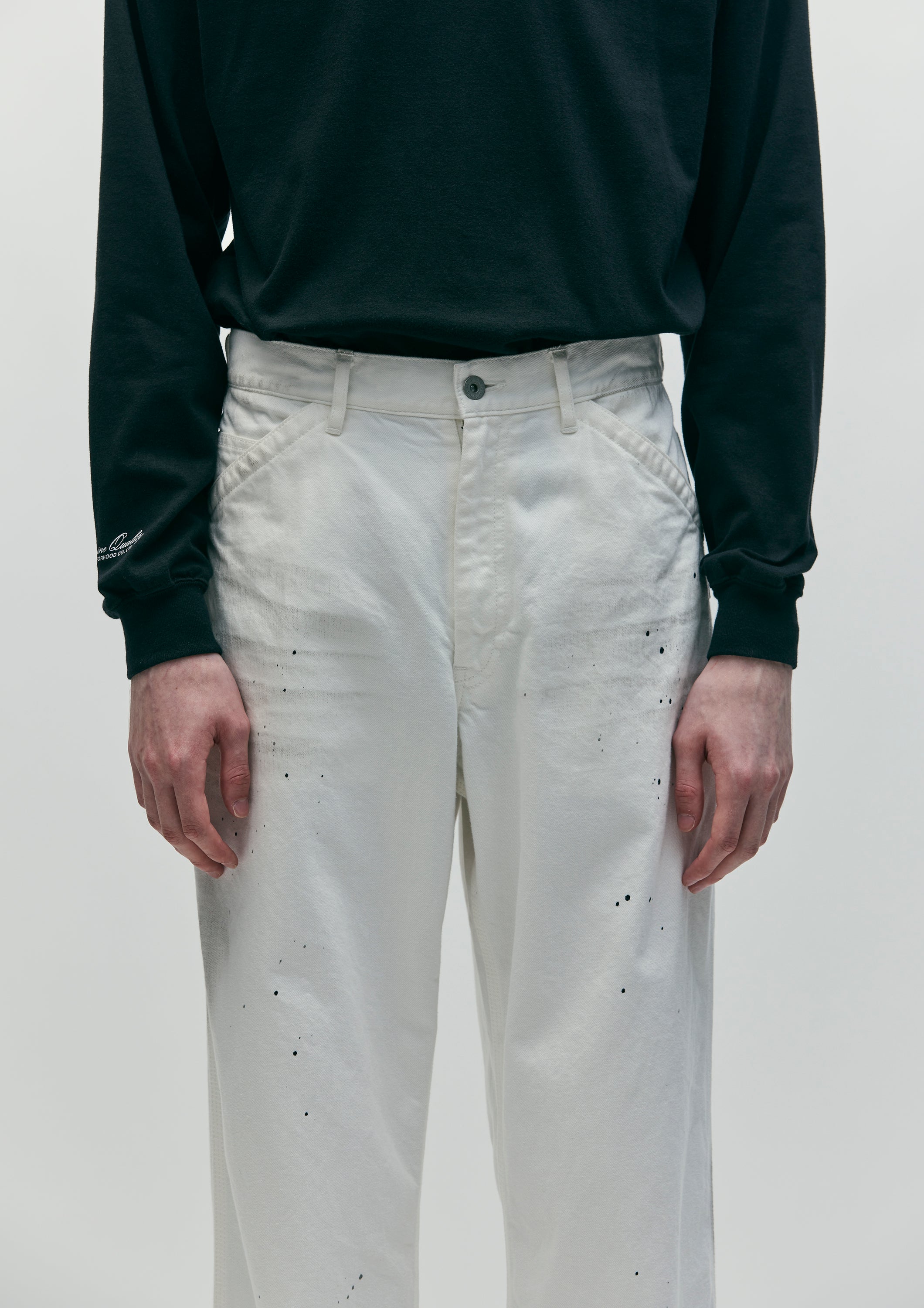 BW . WASHED UTILITY PANTS