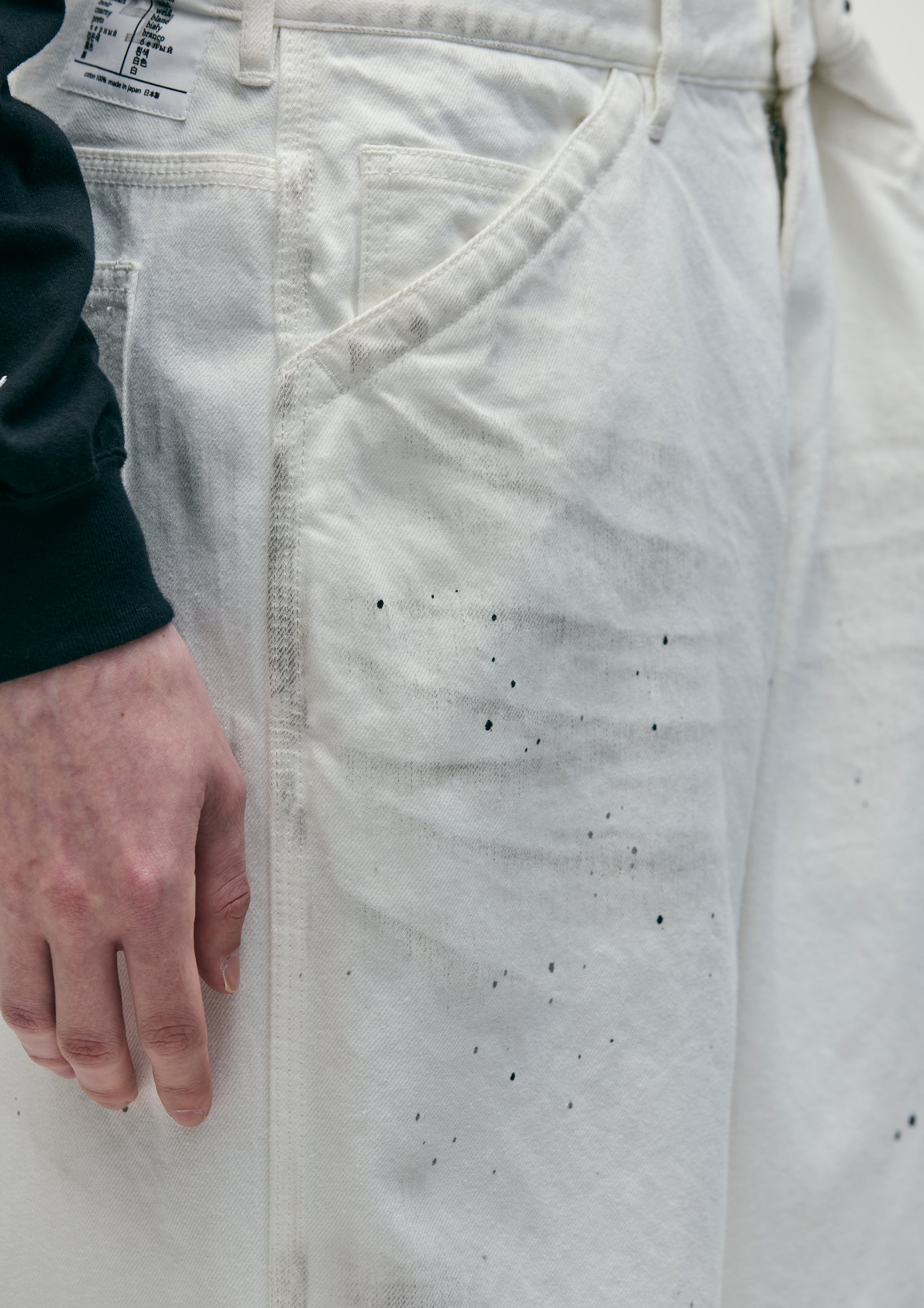 BW . WASHED UTILITY PANTS