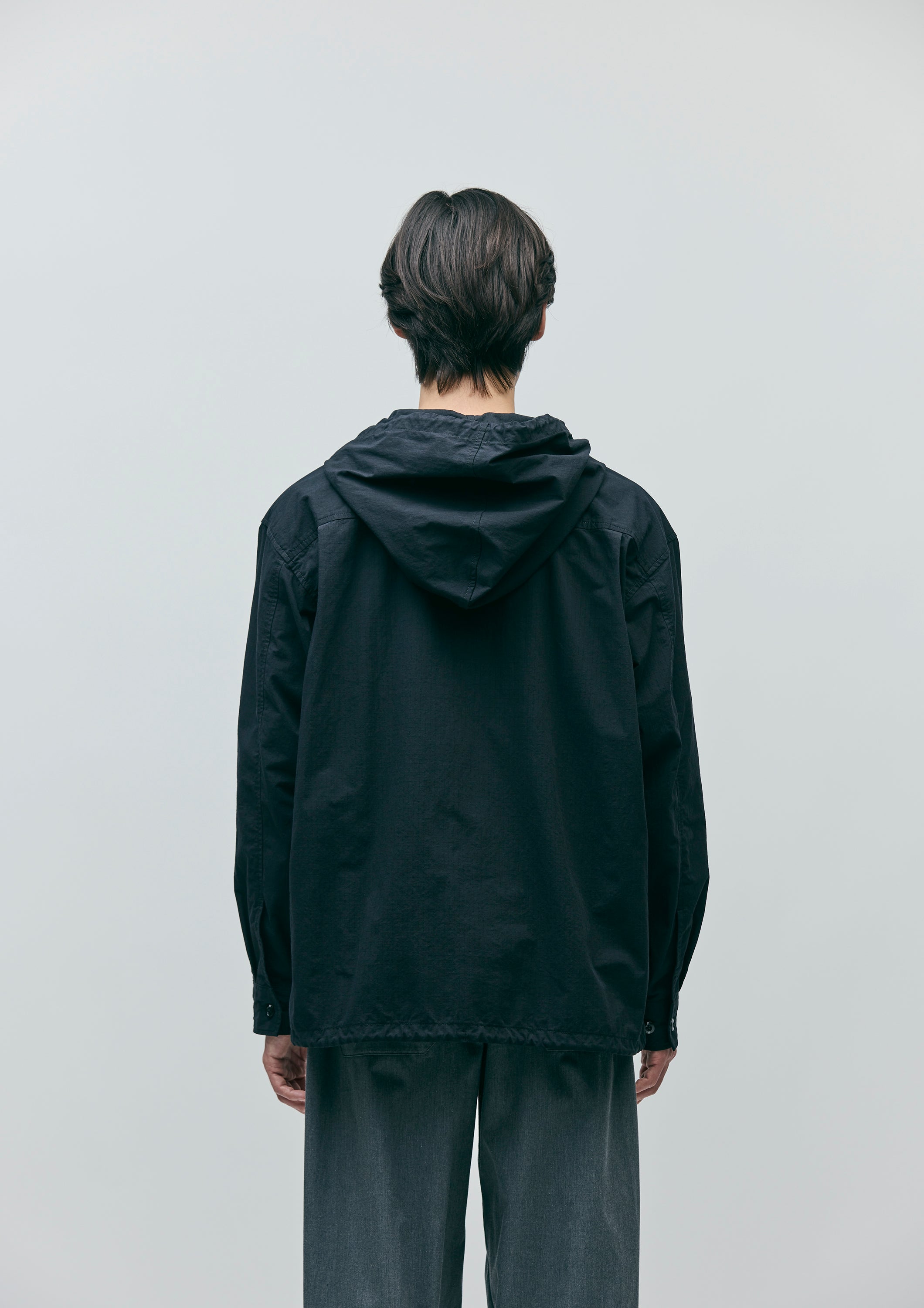 HOODED SHIRT LS