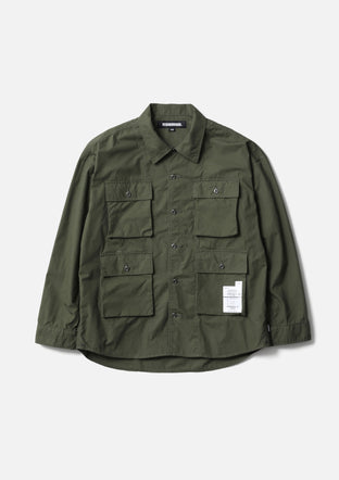 neighborhood ミリタリーシャツ ECKŌ UNLTD（ECKO UNLTD） - ECKO UNLTD エコーアンリミテッド