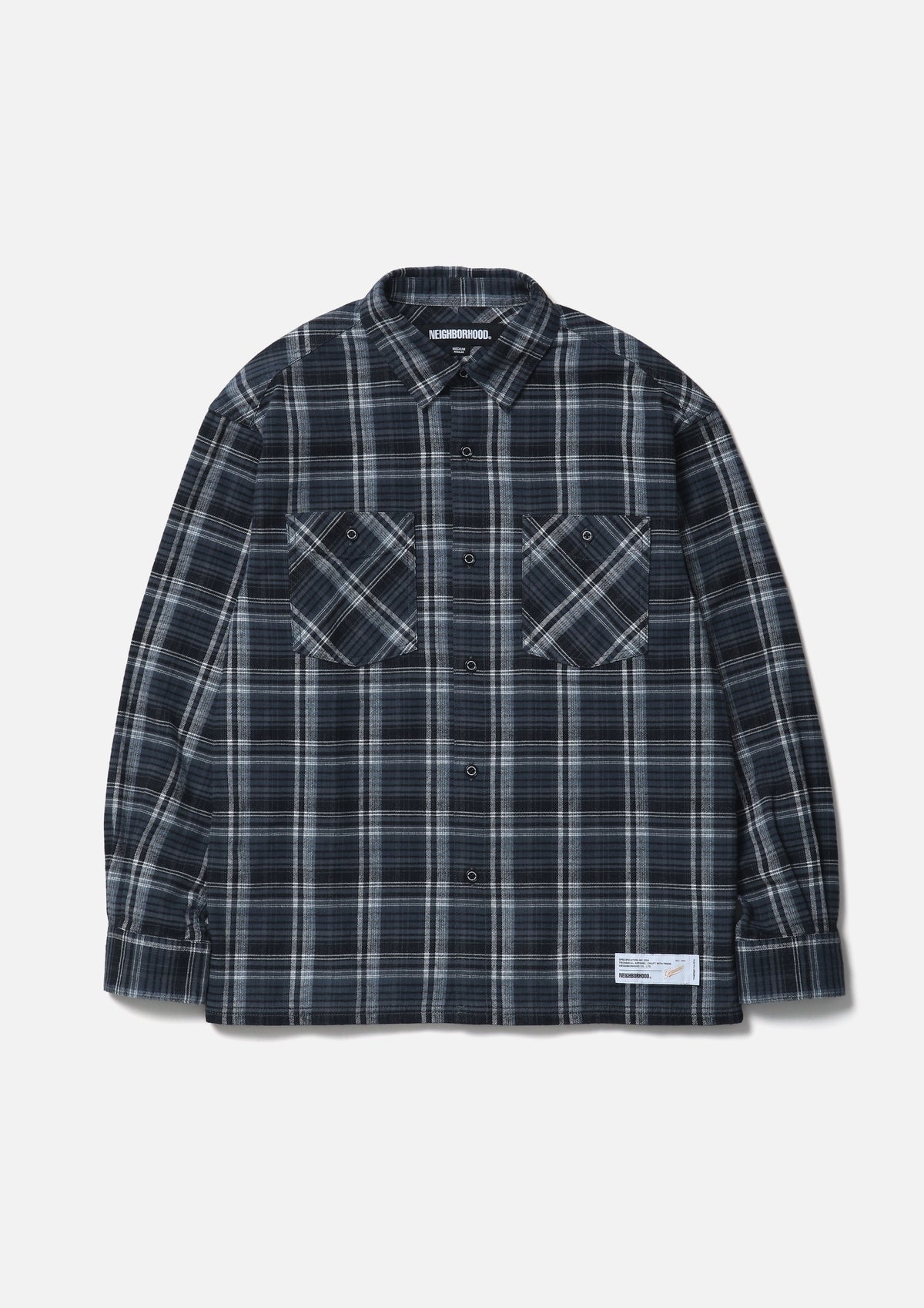 neighborhood CLAN TARTAN CHECK SHIRT LS Hot Sale