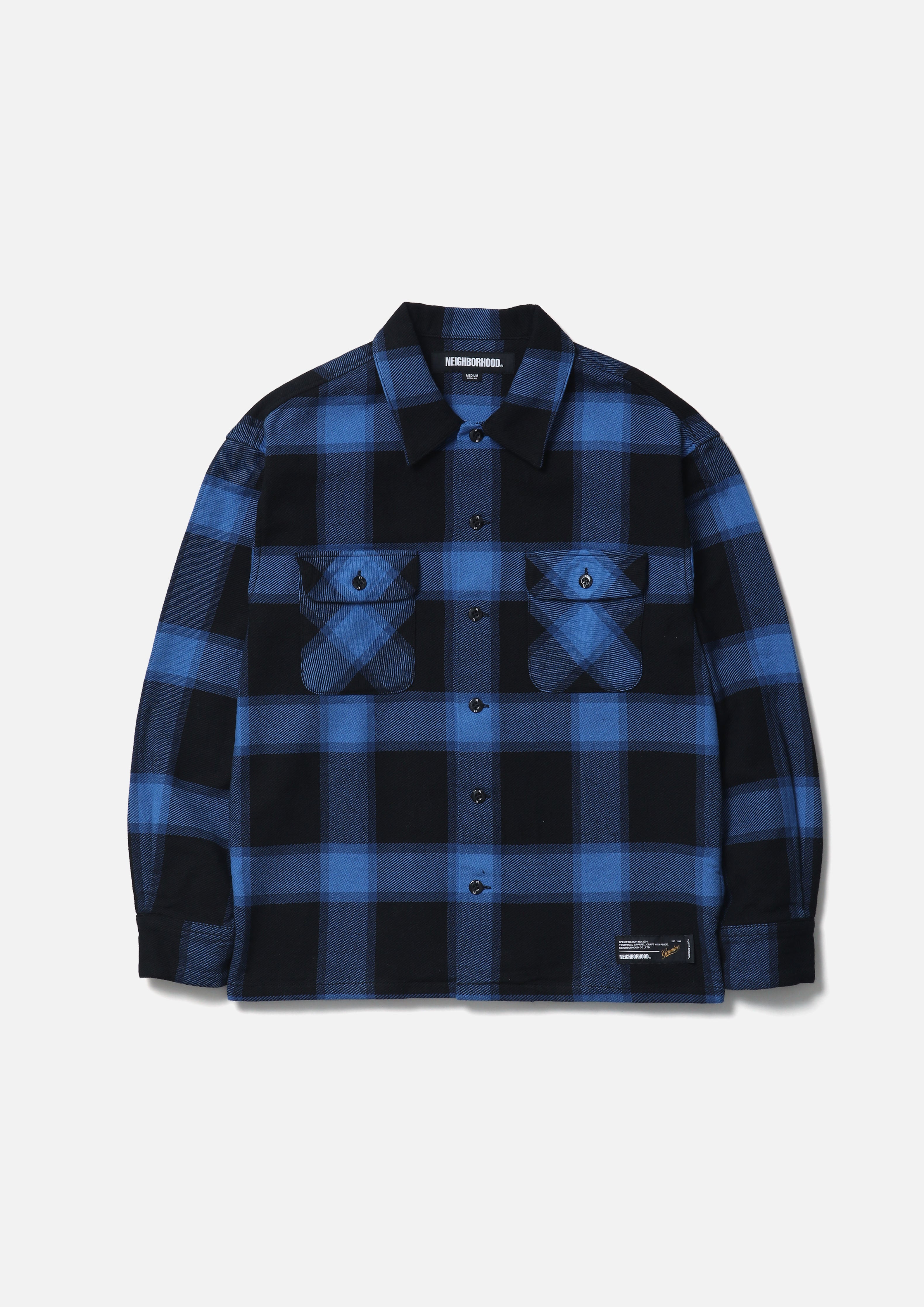 BUFFALO CHECK SHIRT LS
