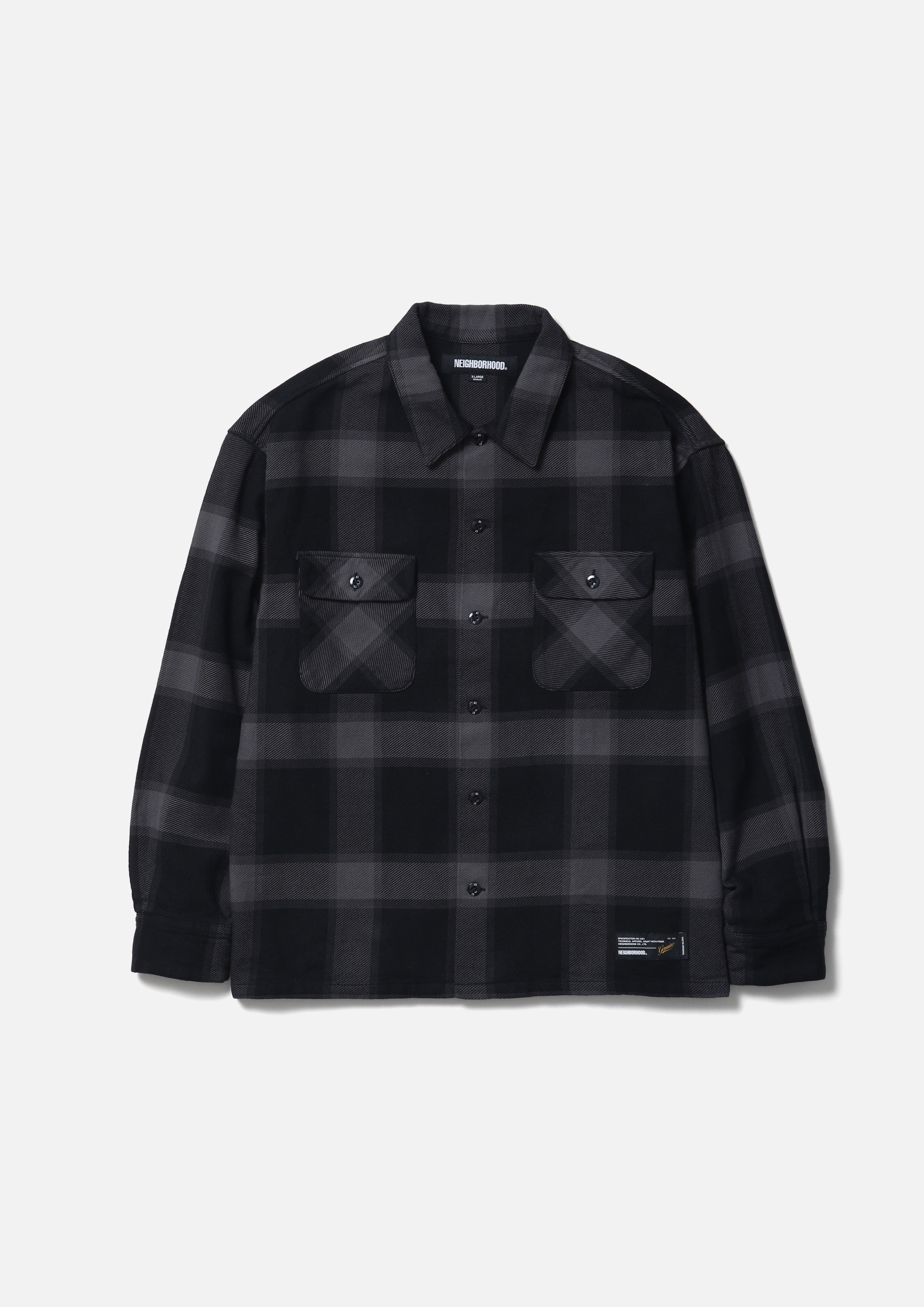 BUFFALO CHECK SHIRT LS