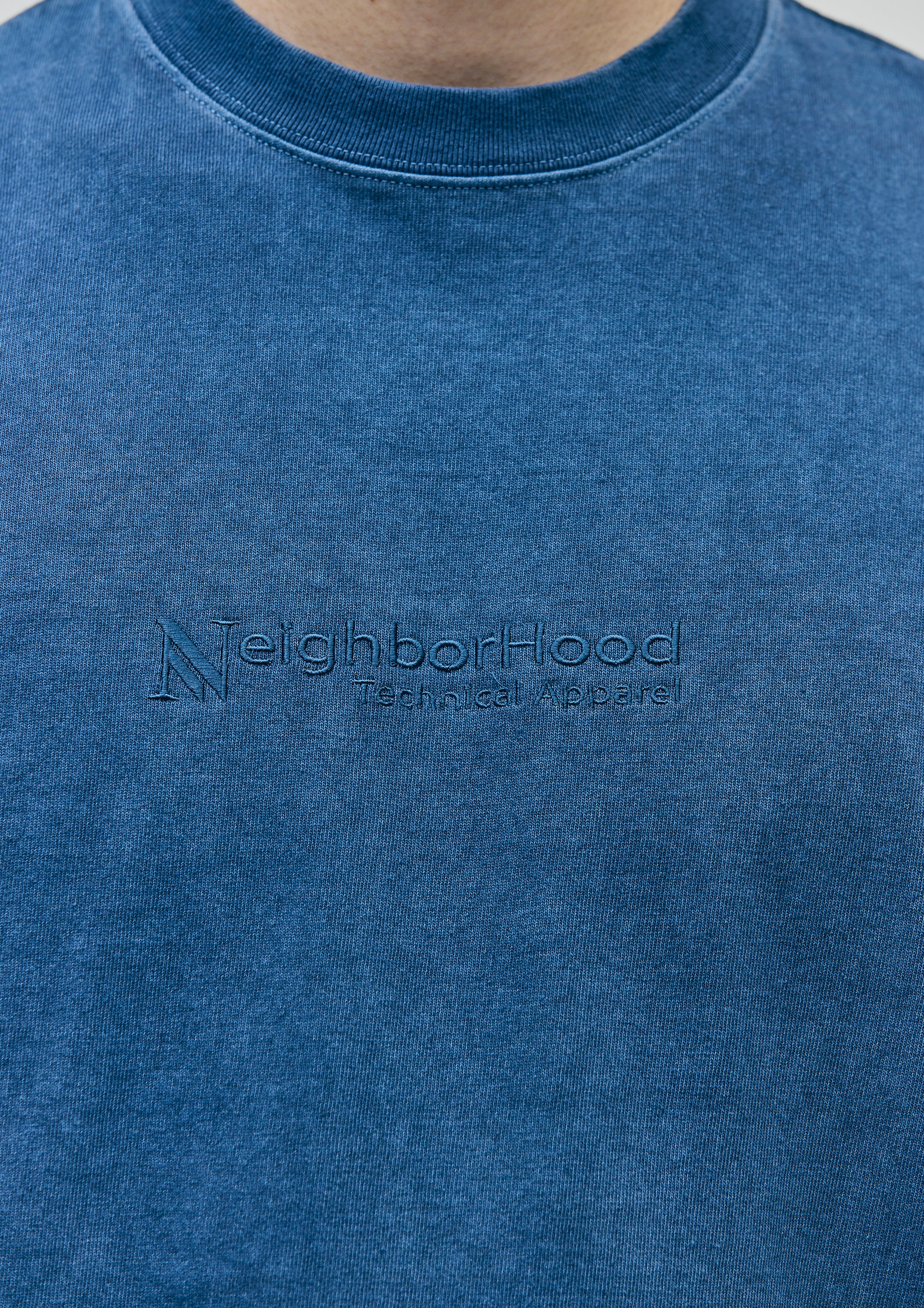 PIGMENT DYED CREWNECK LS