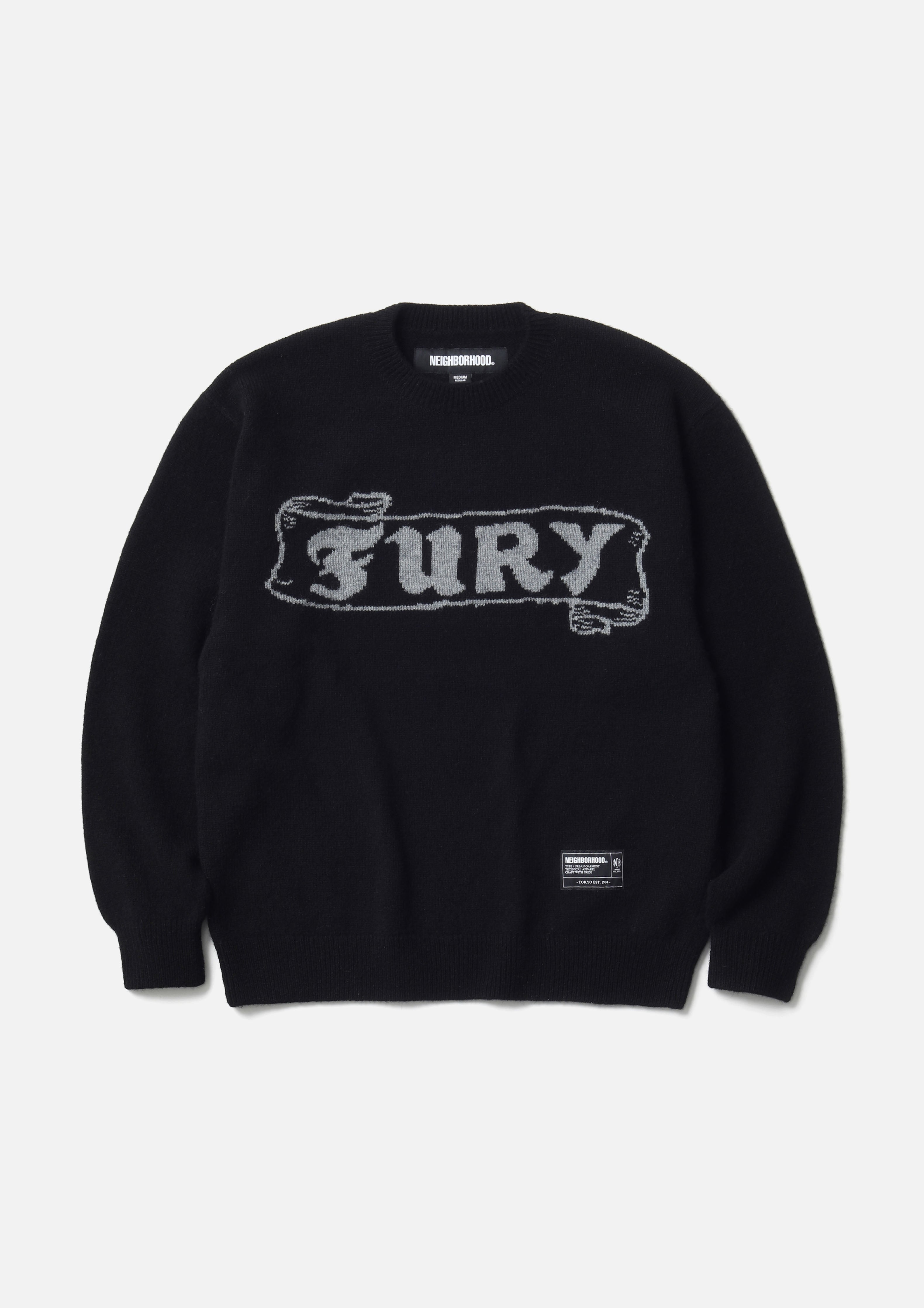 INTARSIA CREWNECK SWEATER