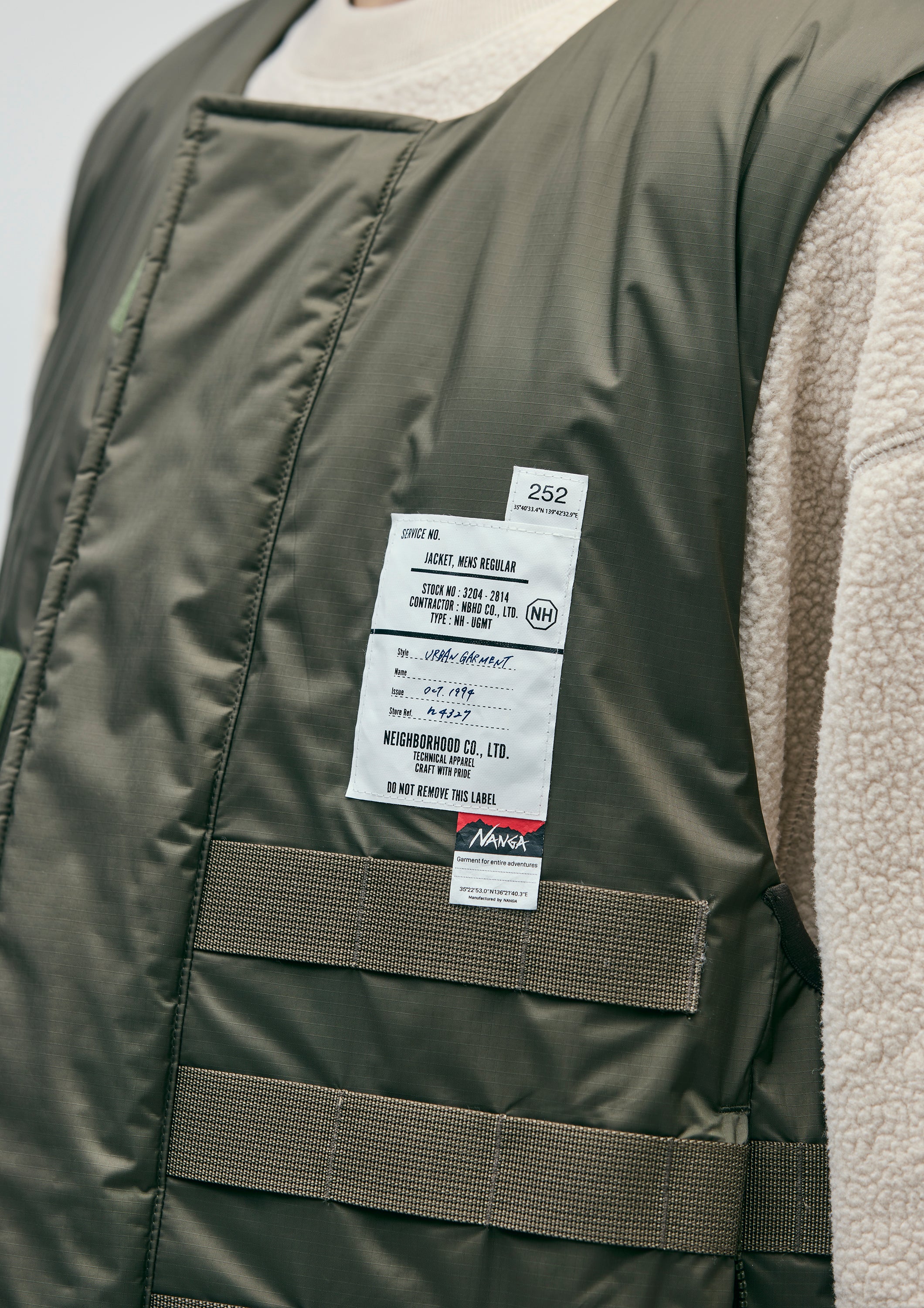 NH X NANGA . TACTICAL DOWN VEST