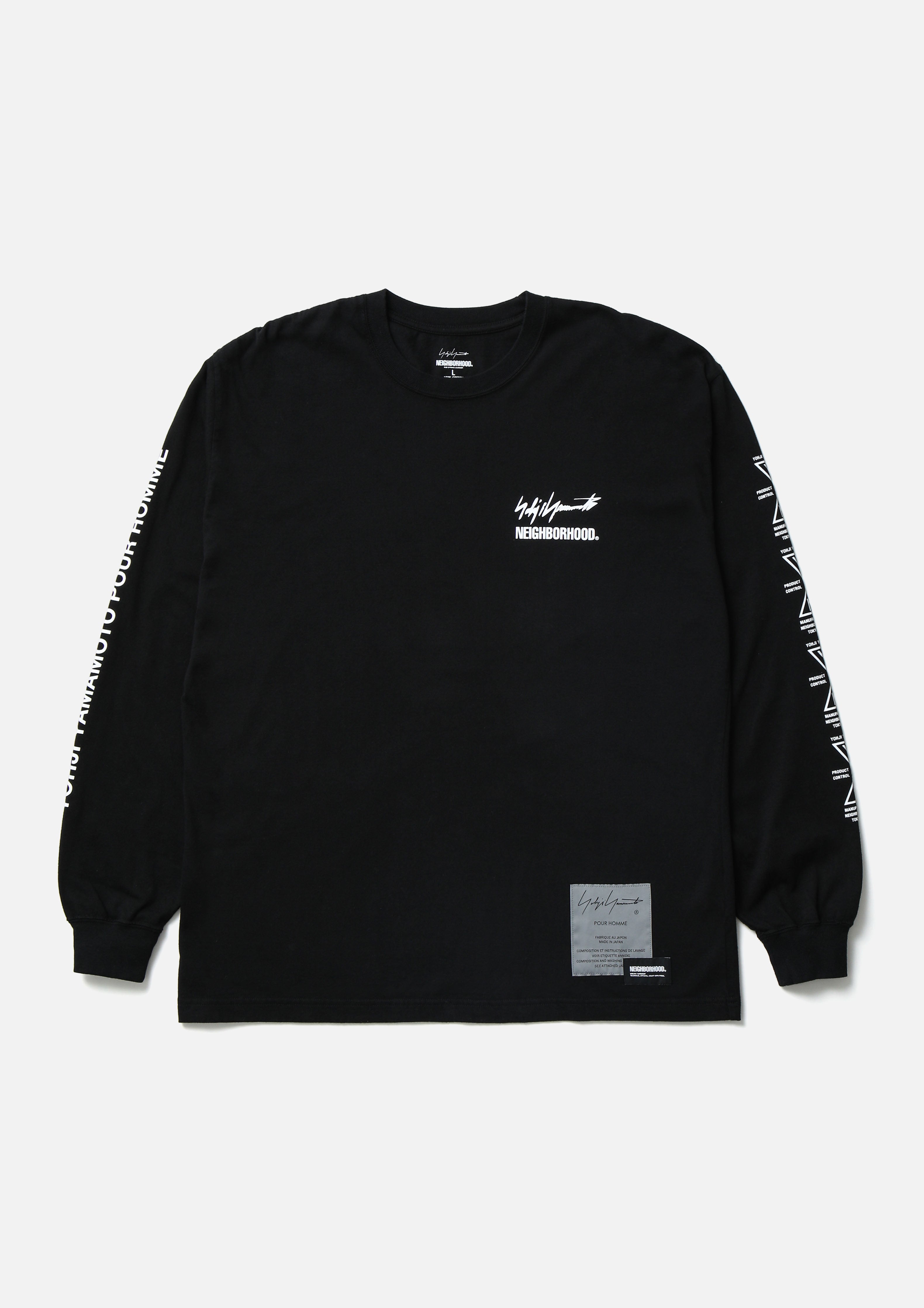 NH X YOHJI YAMAMOTO . TEE LS