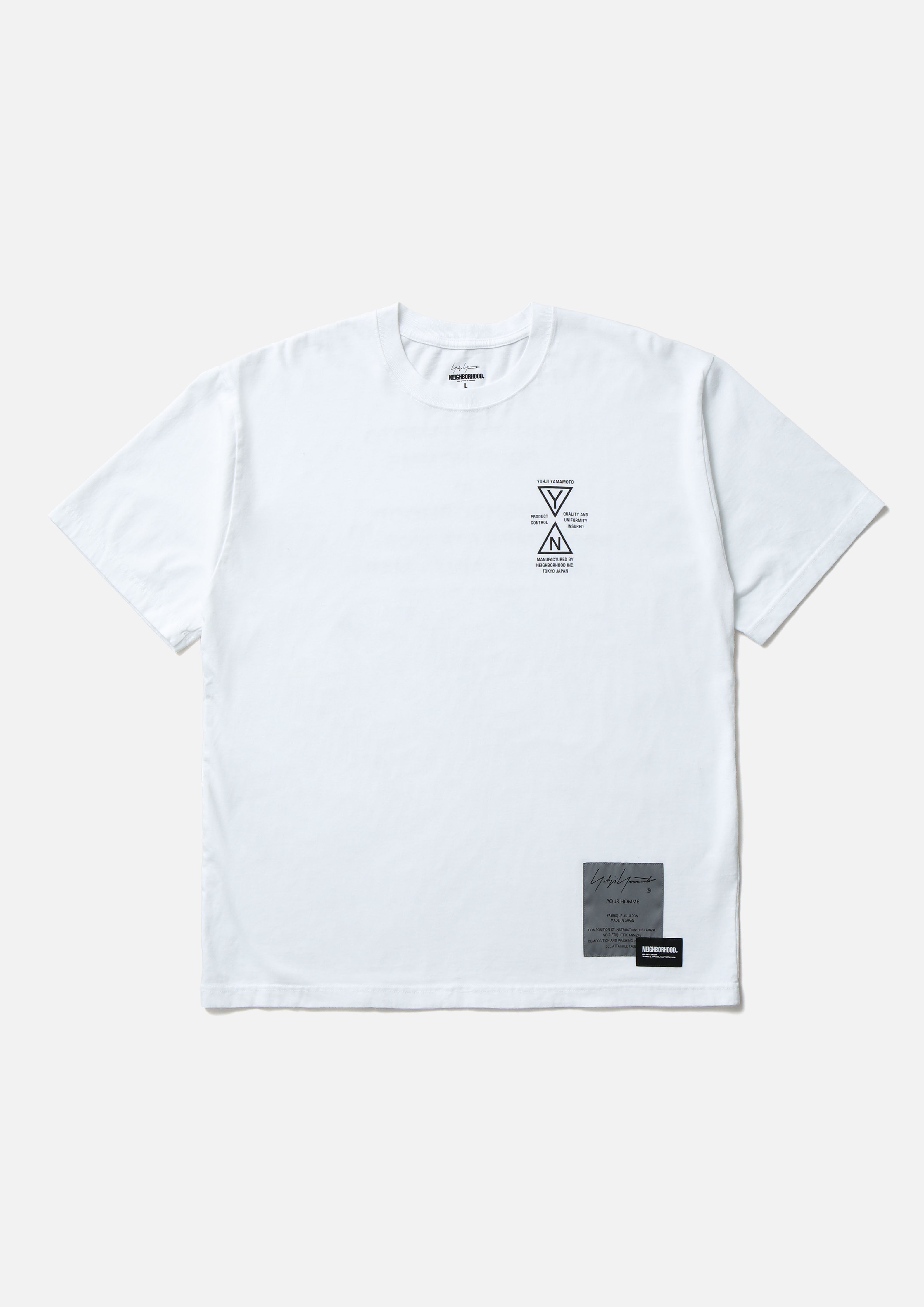 NH X YOHJI YAMAMOTO . TEE SS-1