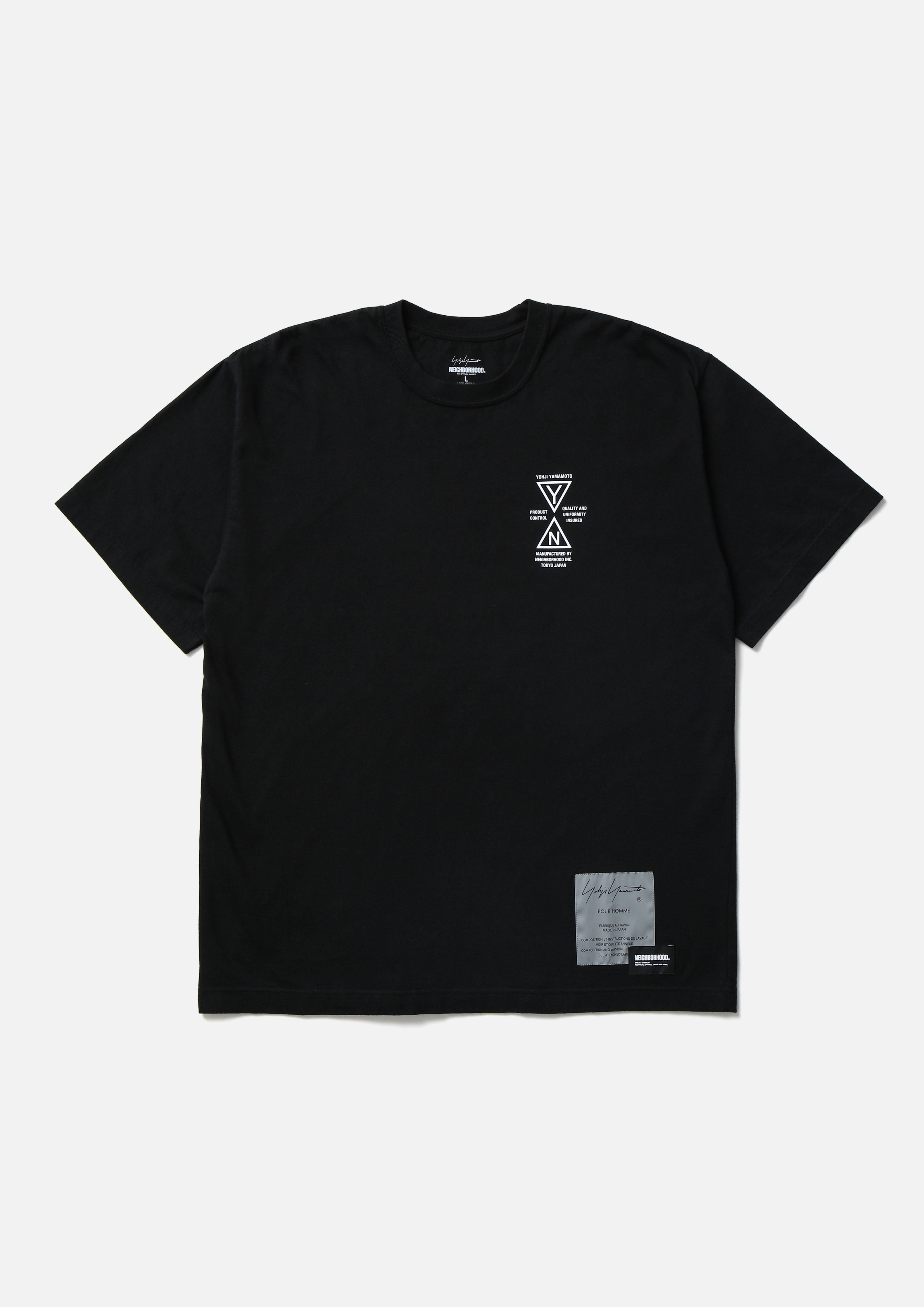 NH X YOHJI YAMAMOTO . TEE SS-1