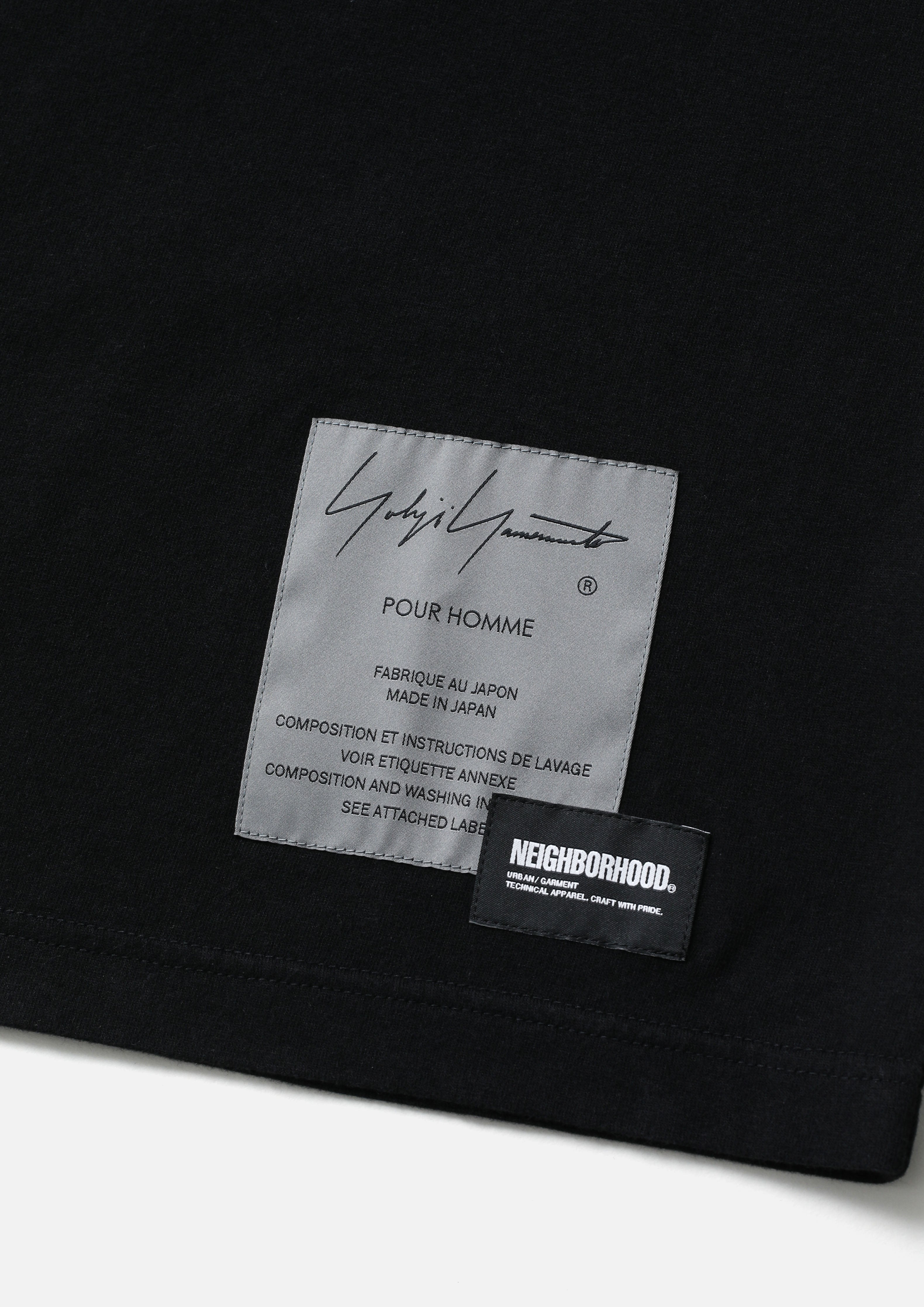 NH X YOHJI YAMAMOTO . TEE SS-1
