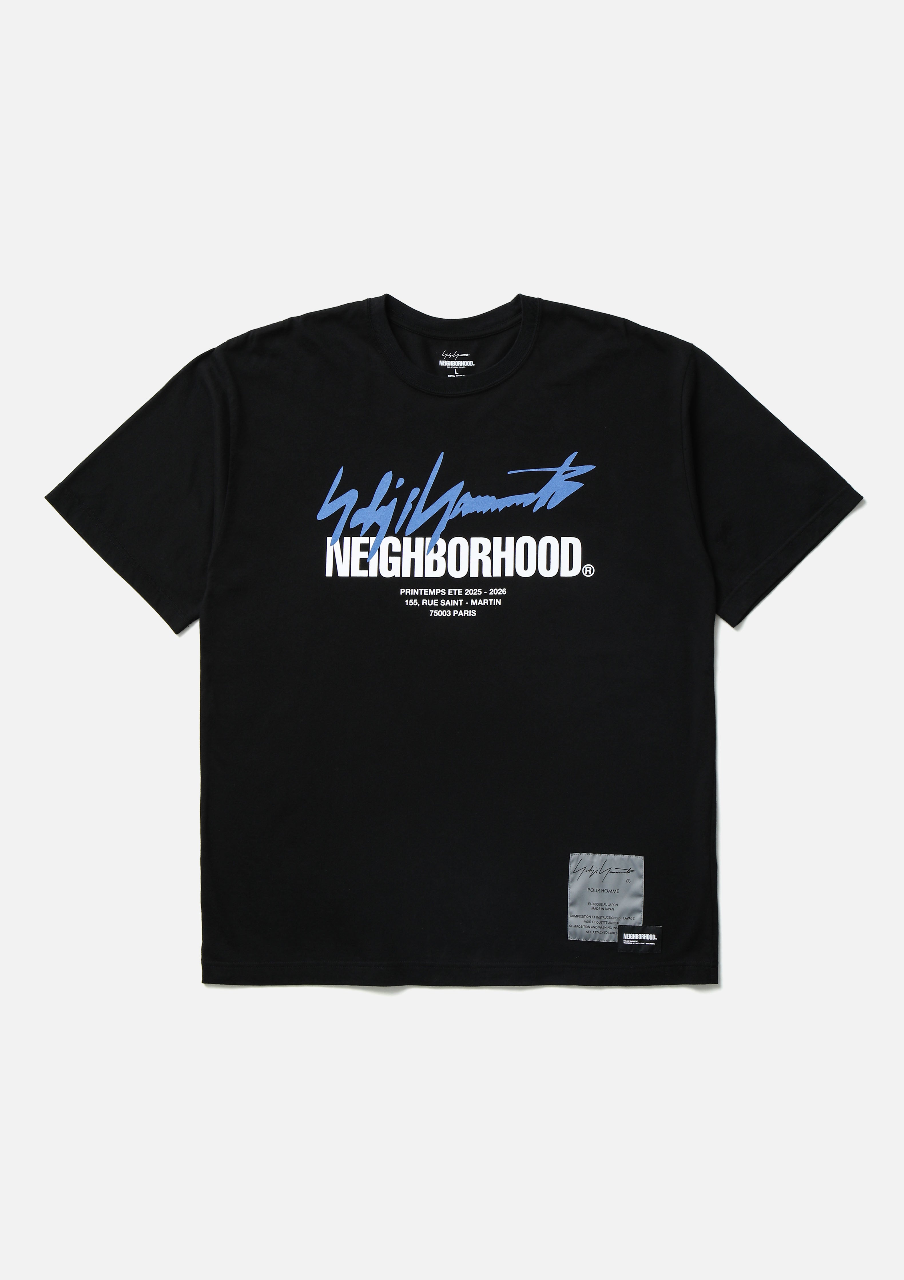 NH X YOHJI YAMAMOTO . TEE SS-2