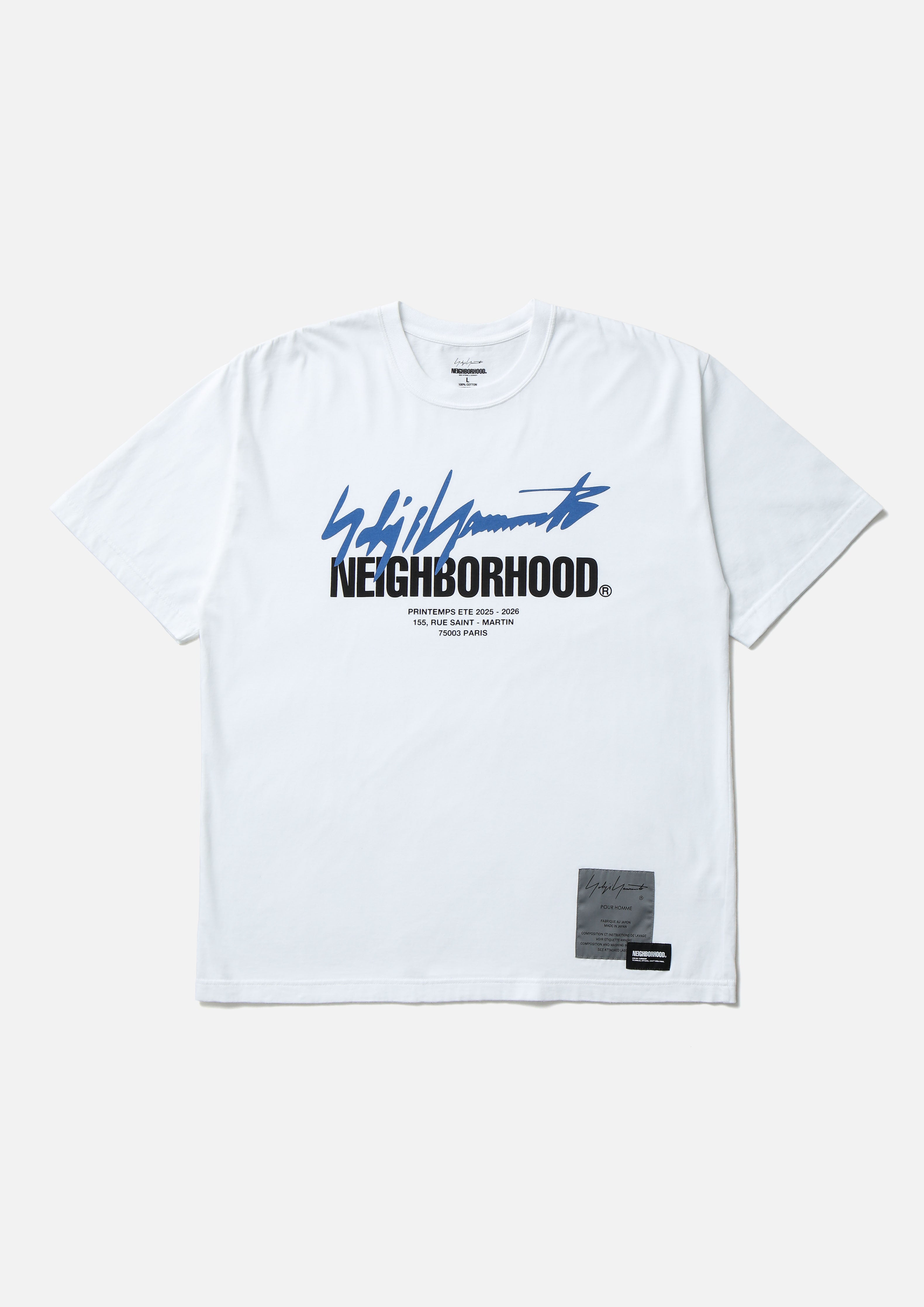 NH X YOHJI YAMAMOTO . TEE SS-2