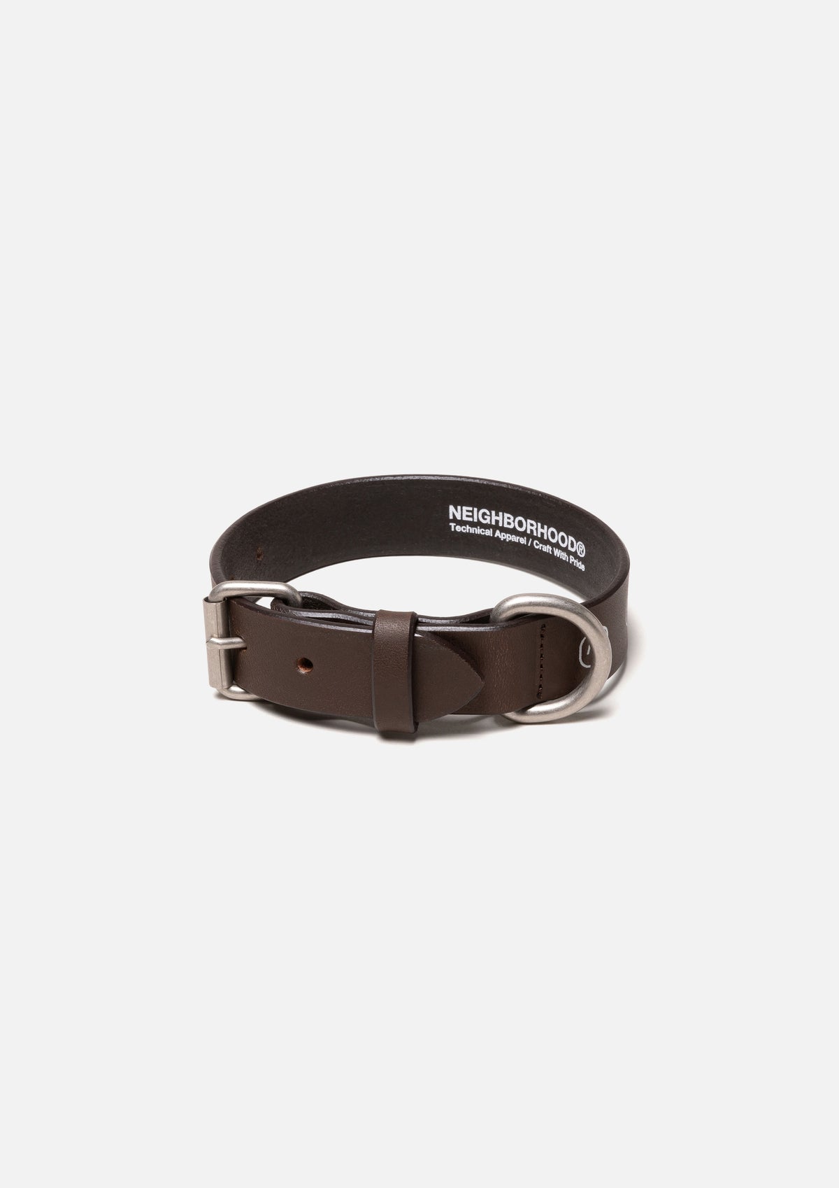 LEATHER DOG COLLAR WIDE