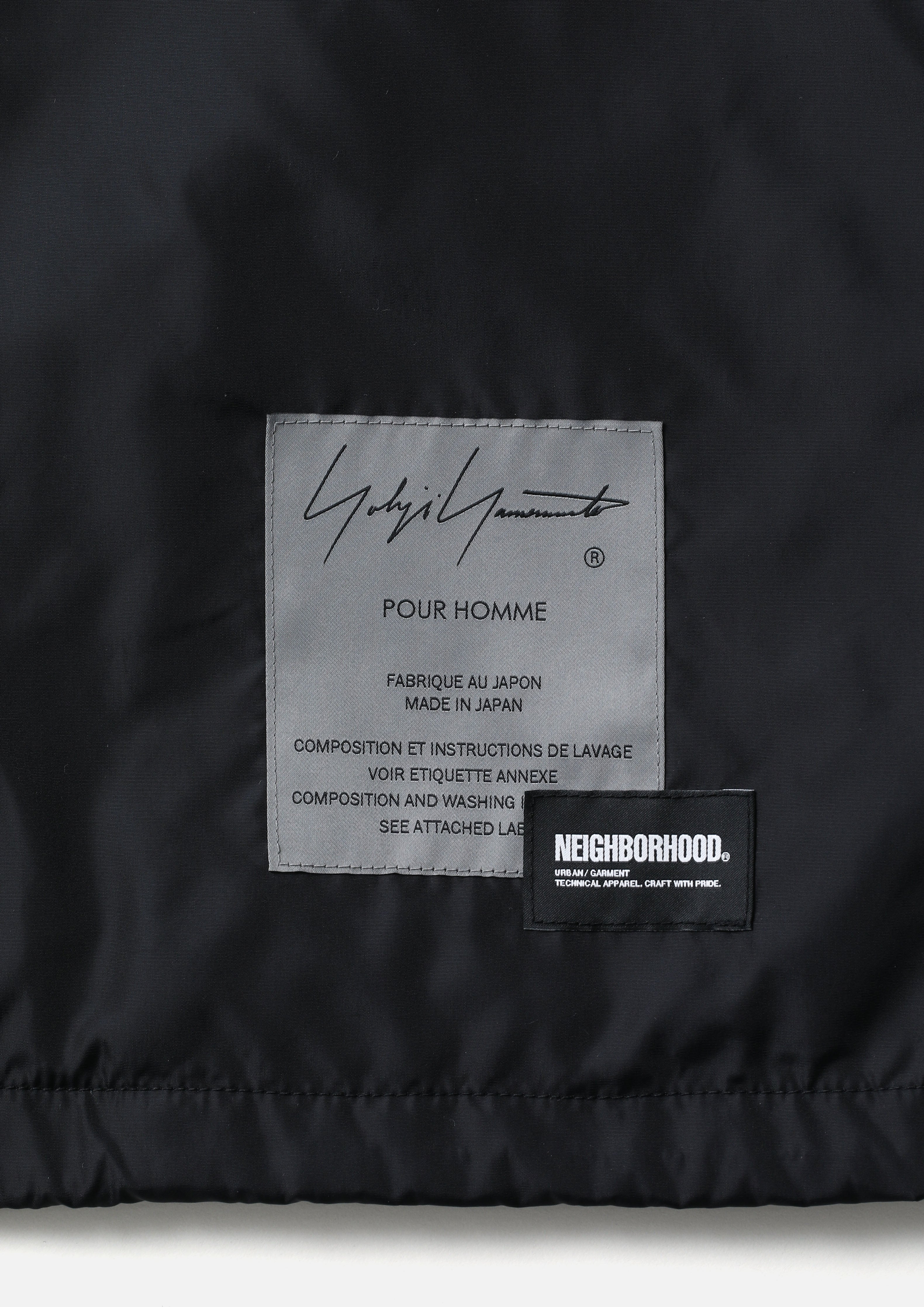 NH X YOHJI YAMAMOTO . WINDBREAKER JACKET NH X YOHJI YAMAMOTO . WINDBREAKER JACKET