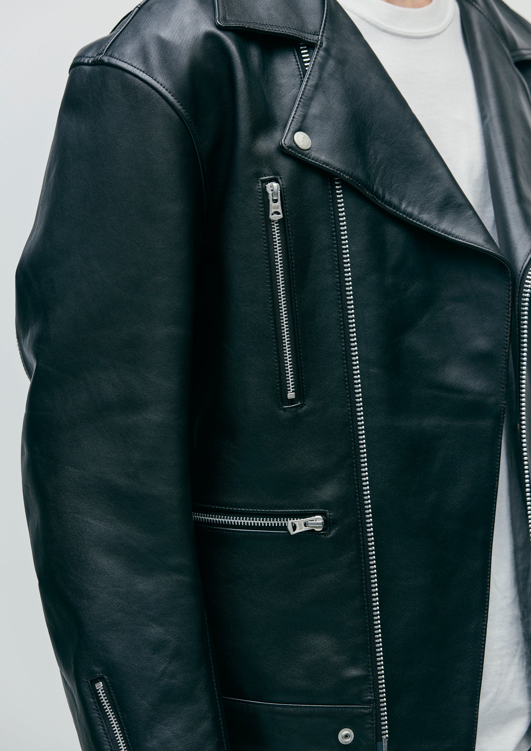 LEATHER RIDERS JACKET