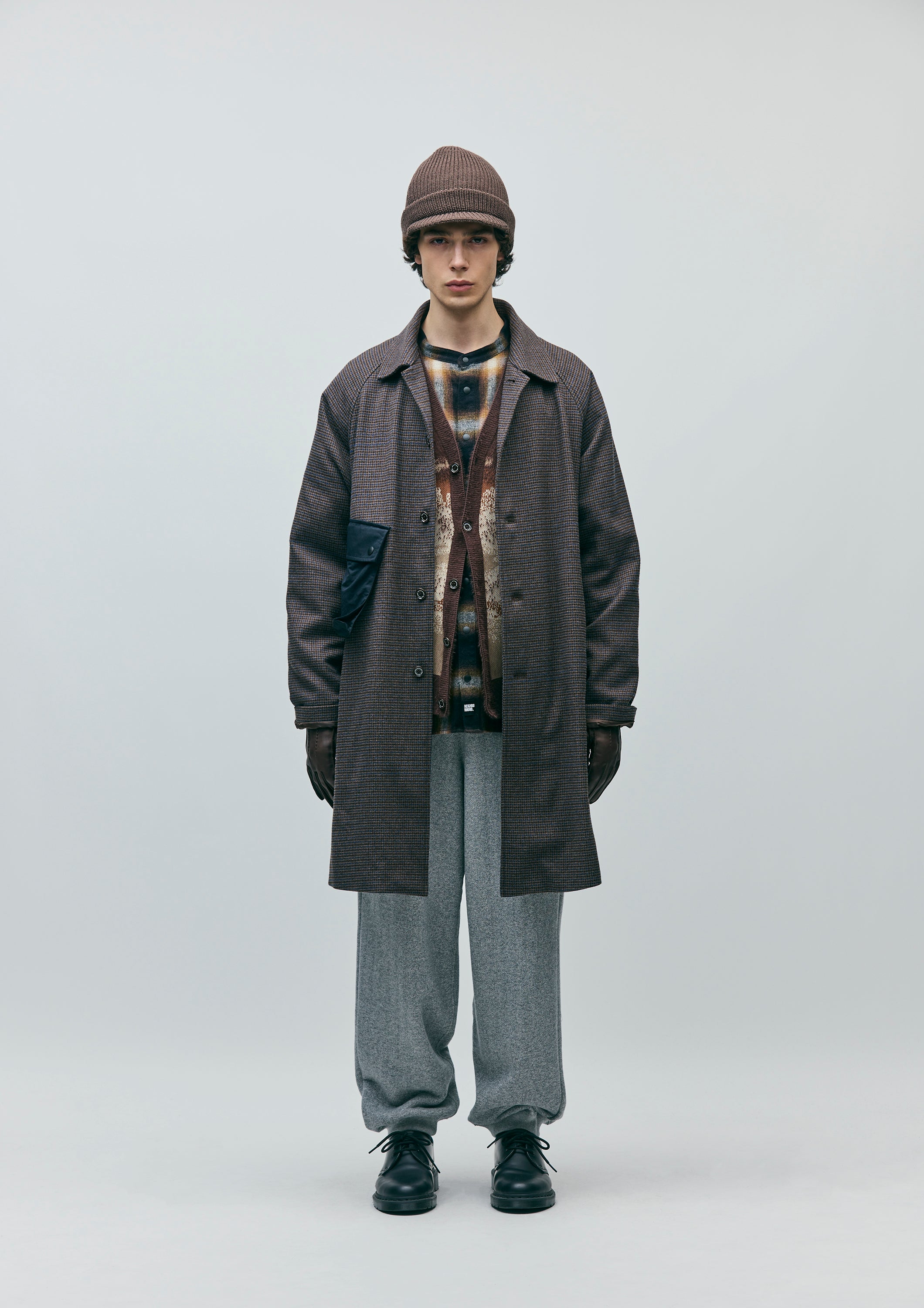 GC CHECK BALCOLLAR COAT