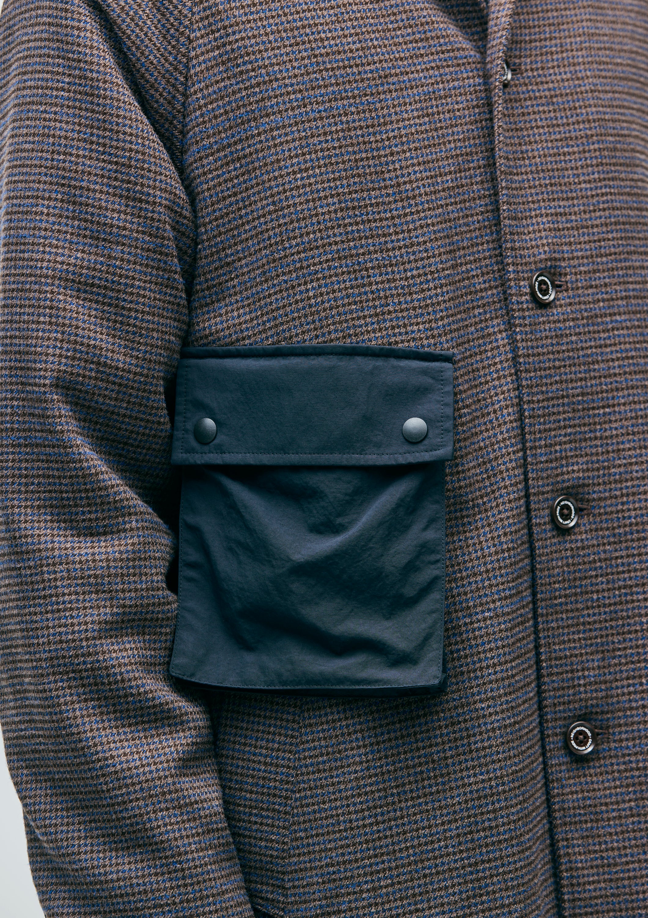 GC CHECK BALCOLLAR COAT