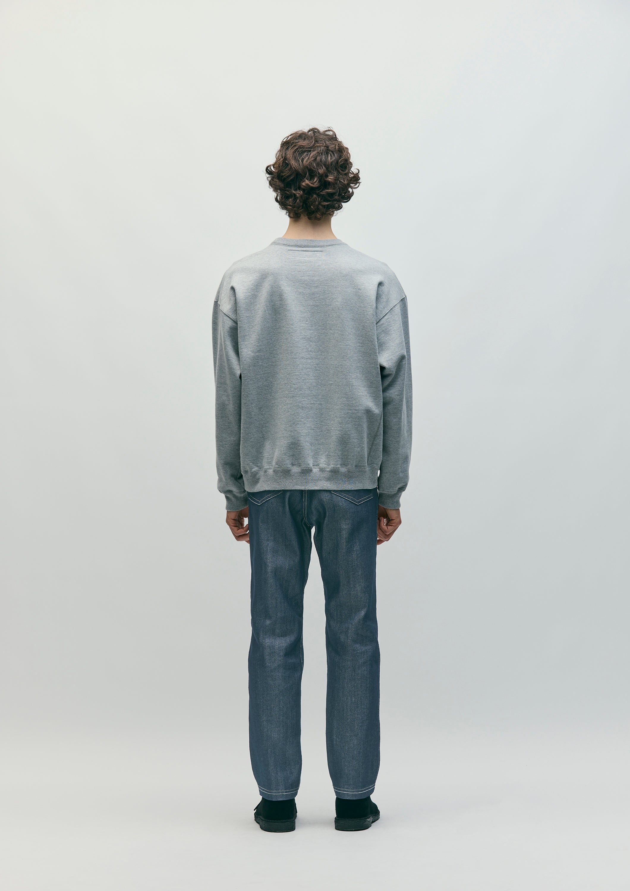 TWO TUCK DENIM PANTS