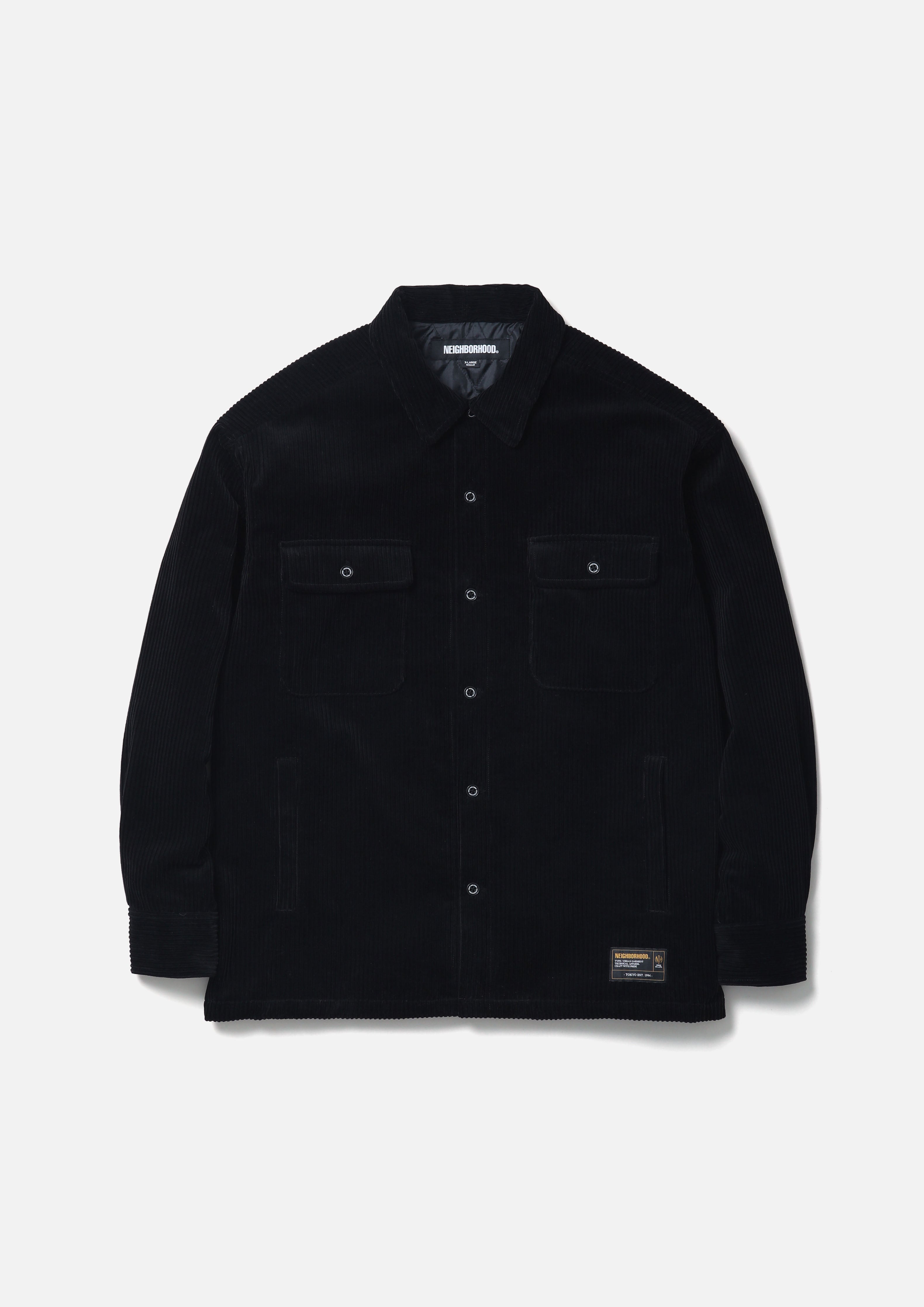 CORDUROY CPO SHIRT LS