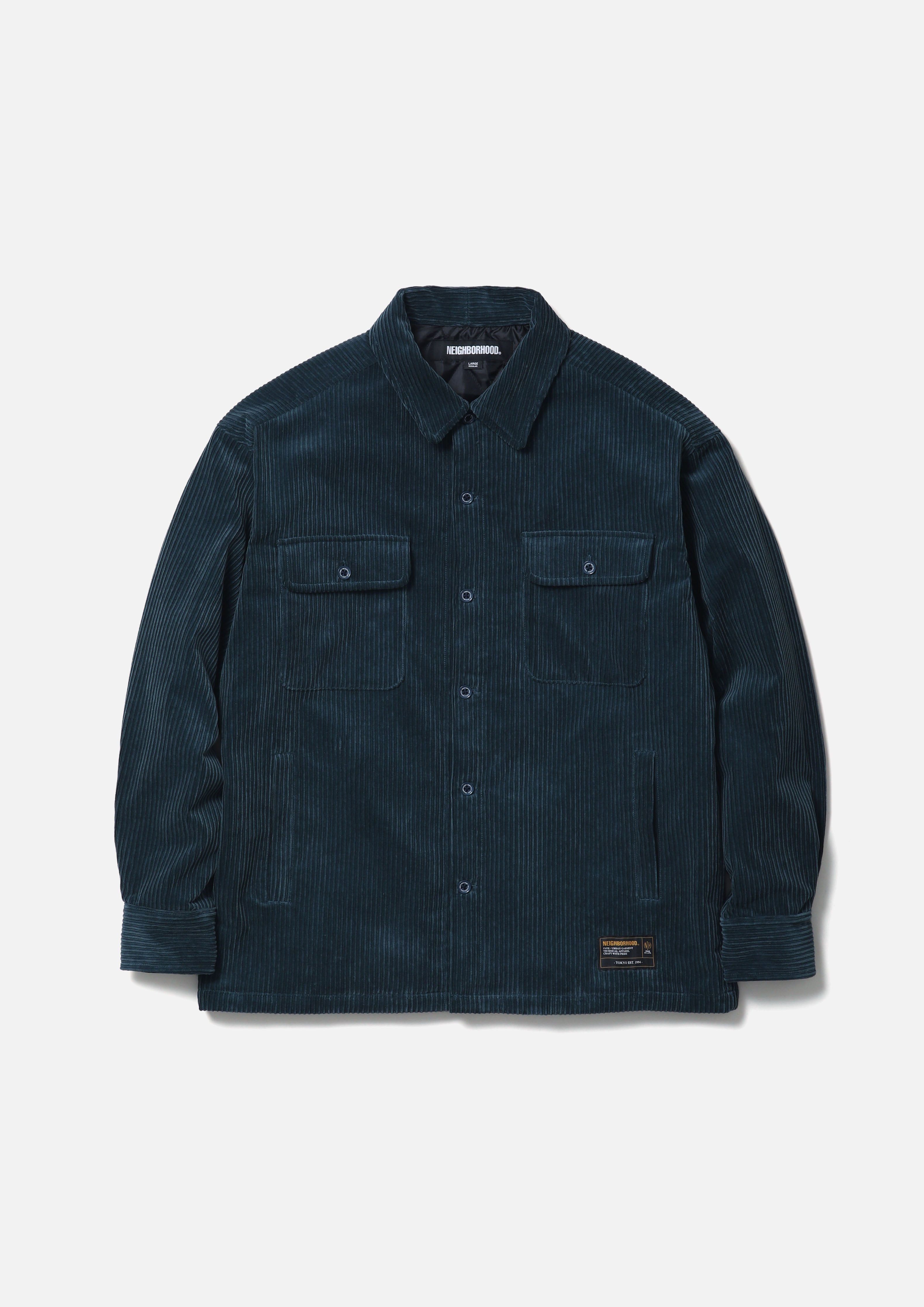 CORDUROY CPO SHIRT LS