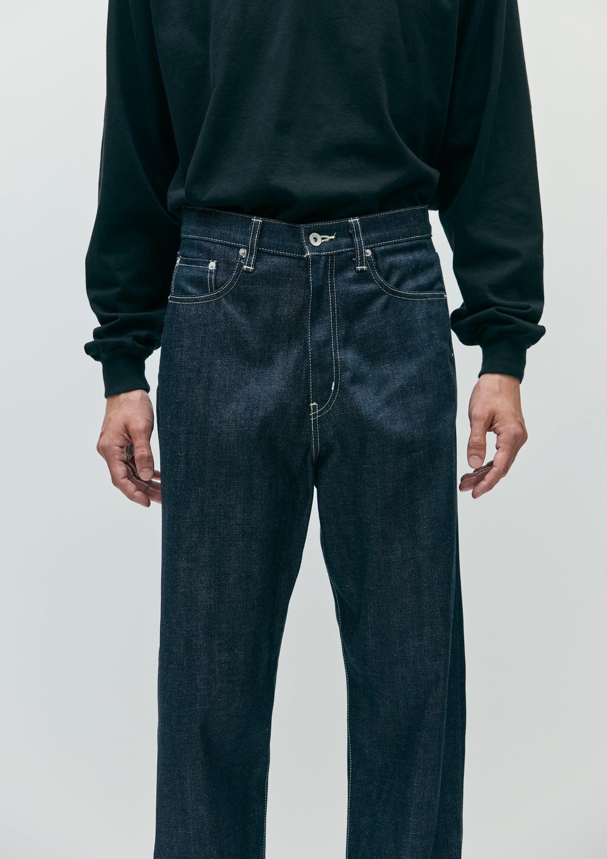 RIGID DENIM DP BASIC PANTS