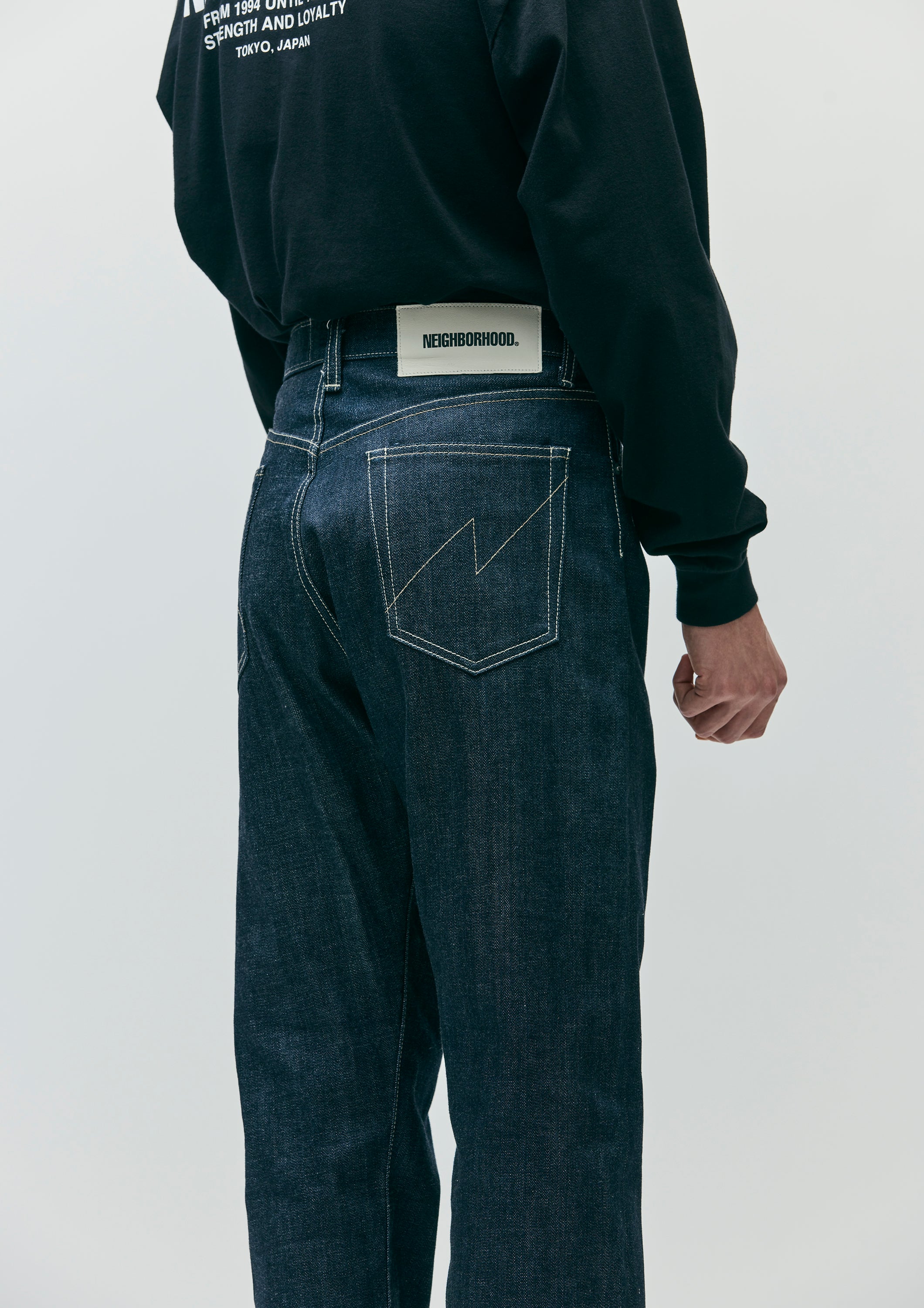 RIGID DENIM DP MID PANTS