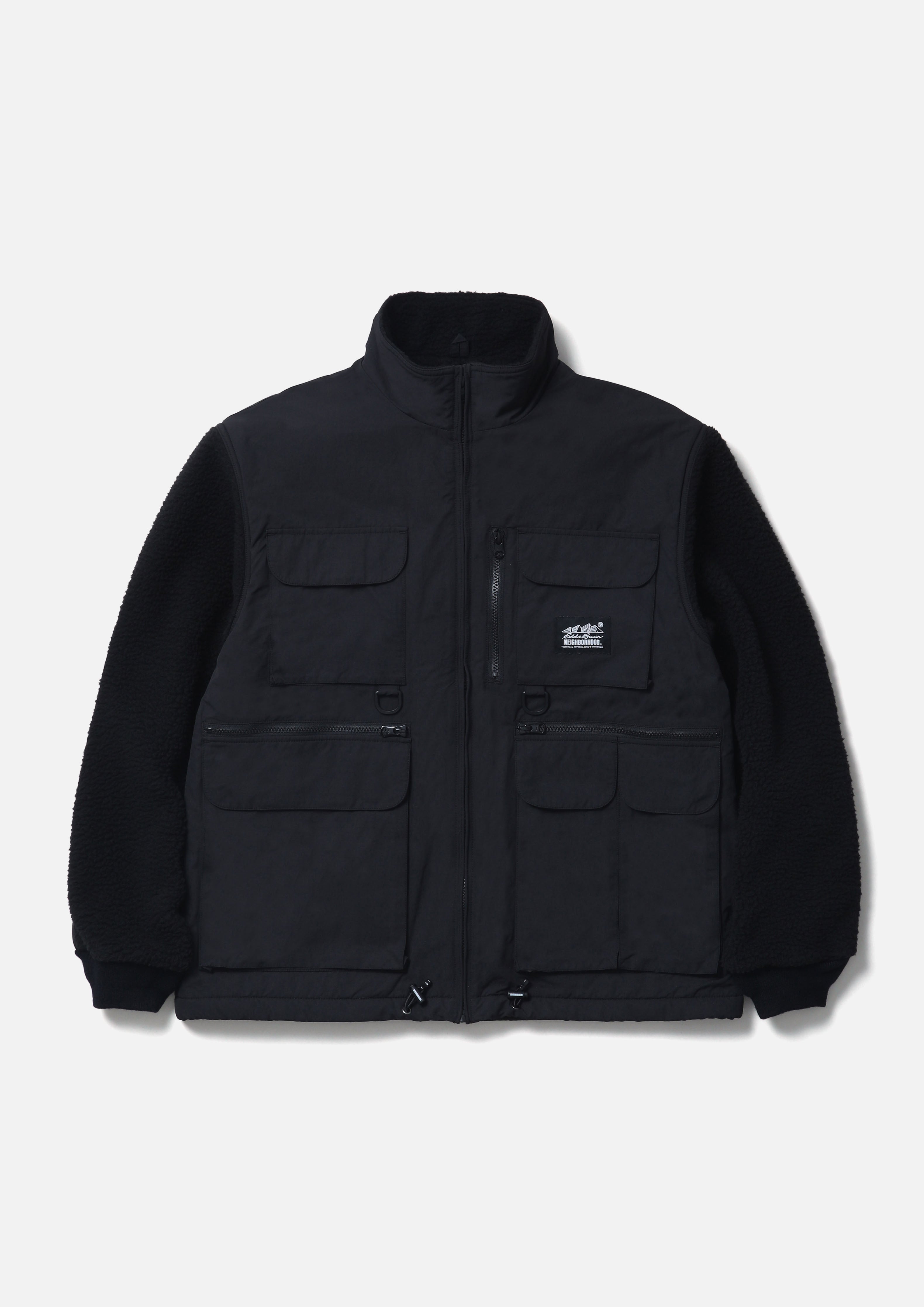 NH X EDDIE BAUER . FLEECE FISHING JACKET